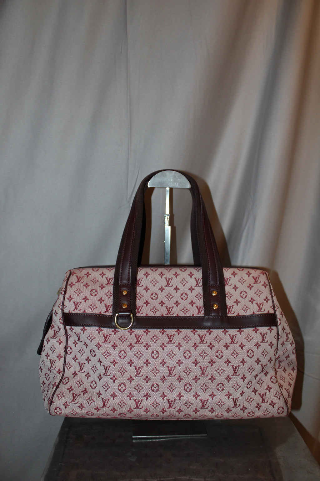 LV Josephine Bordeaux Monogram Bag
