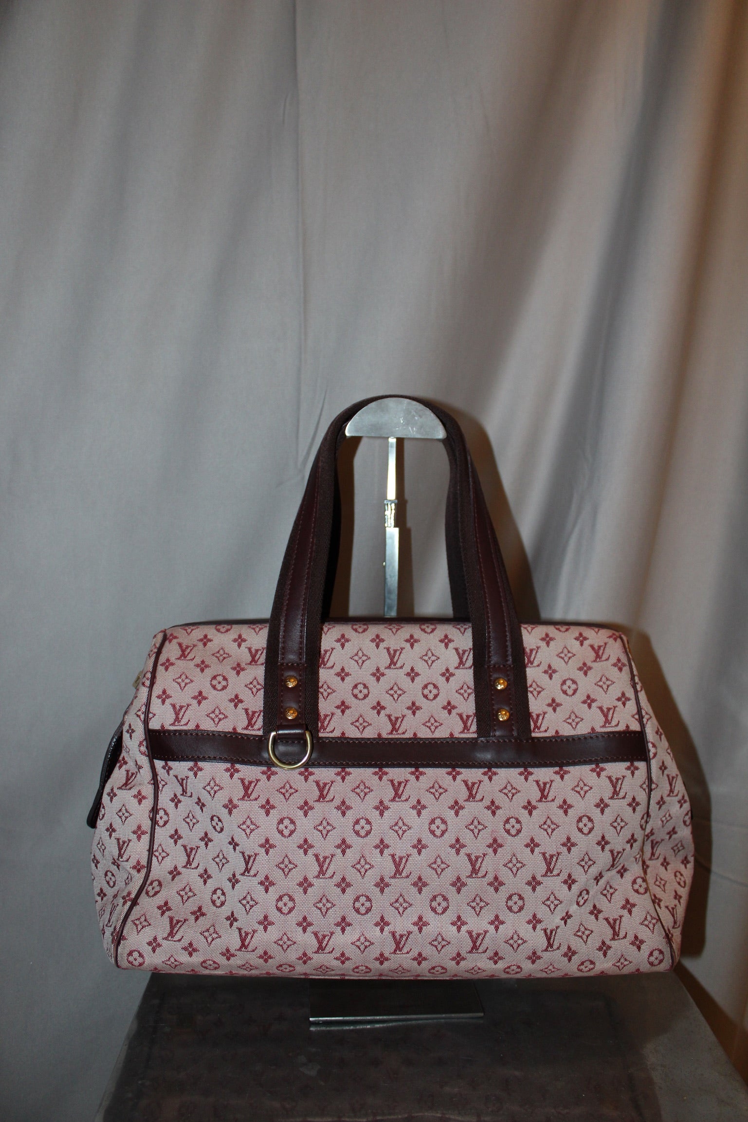 LV Josephine Bordeaux Monogram Bag