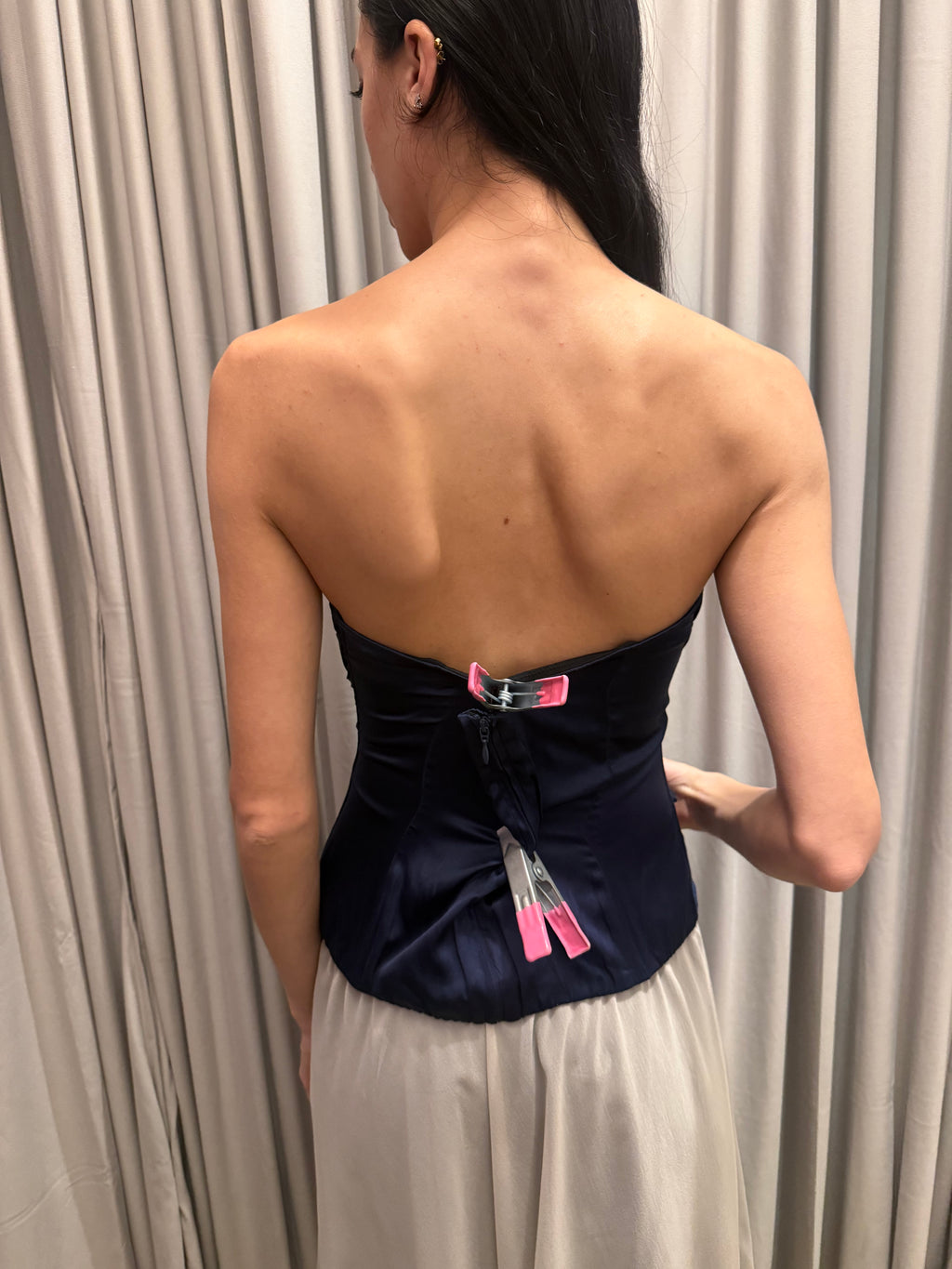 Italian Silk Bustier