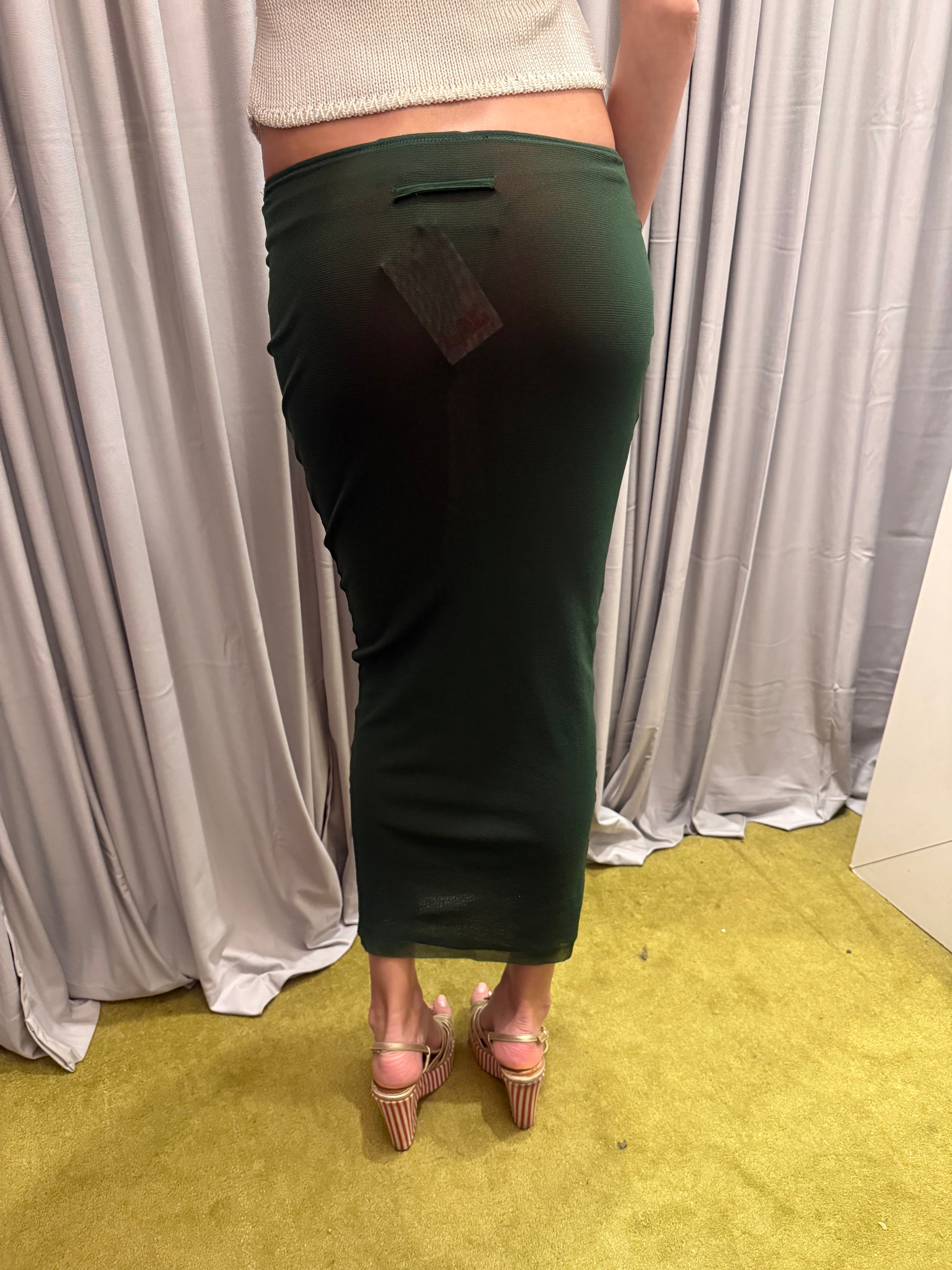 Jean Paul Gaultier Mesh Skirt
