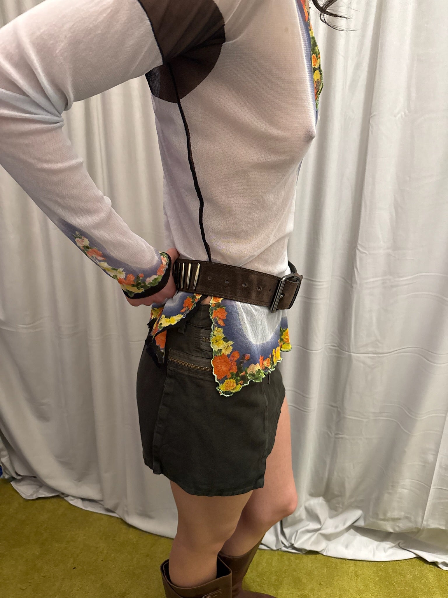 Future Ozbek Leather Belt