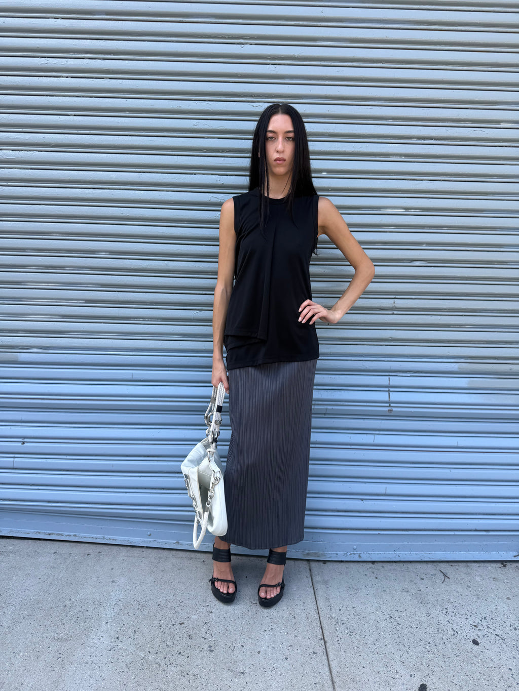 Issey Miyake Maxi Skirt