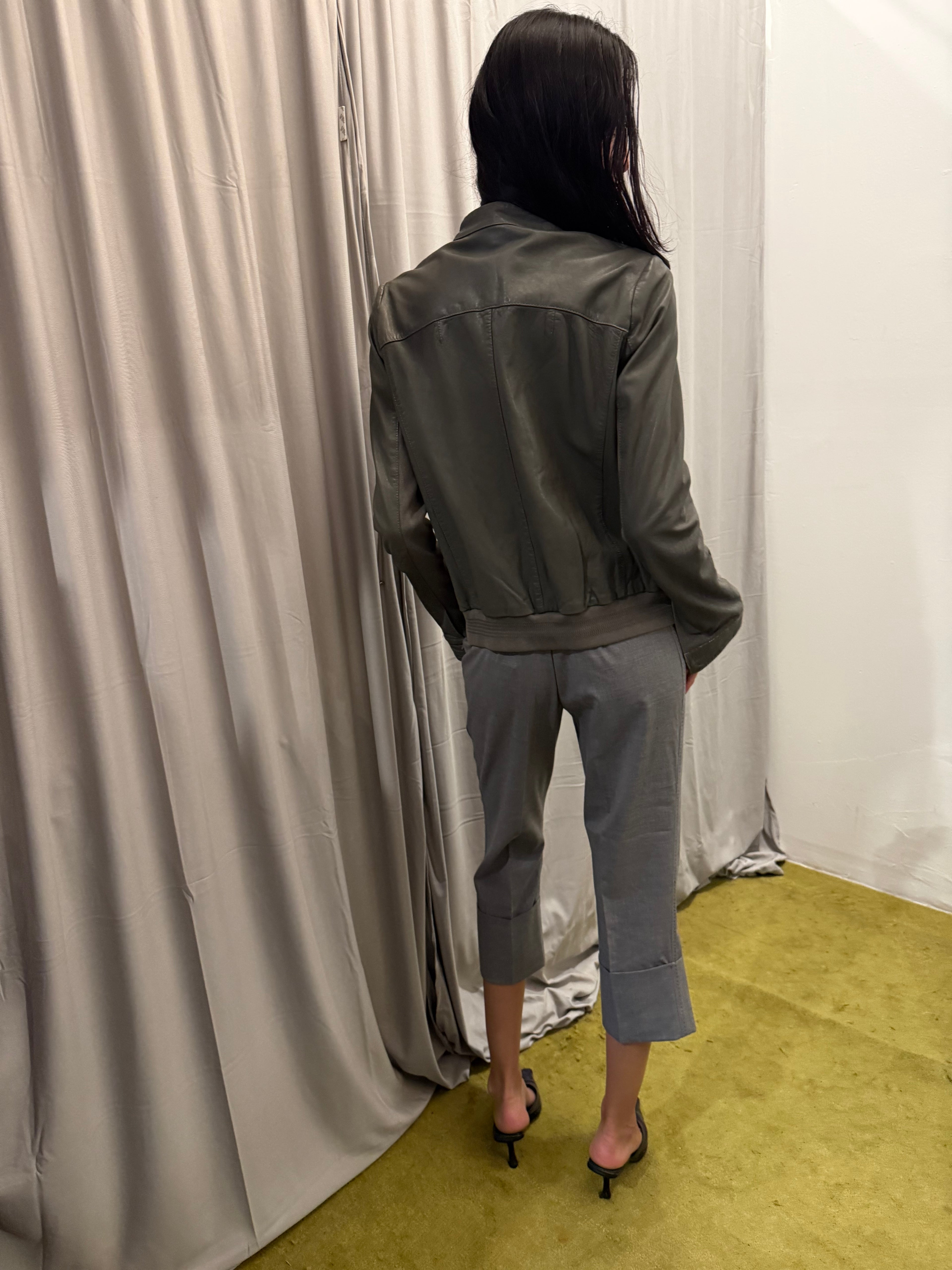 Liu Jo Jeans Leather Moto Jacket