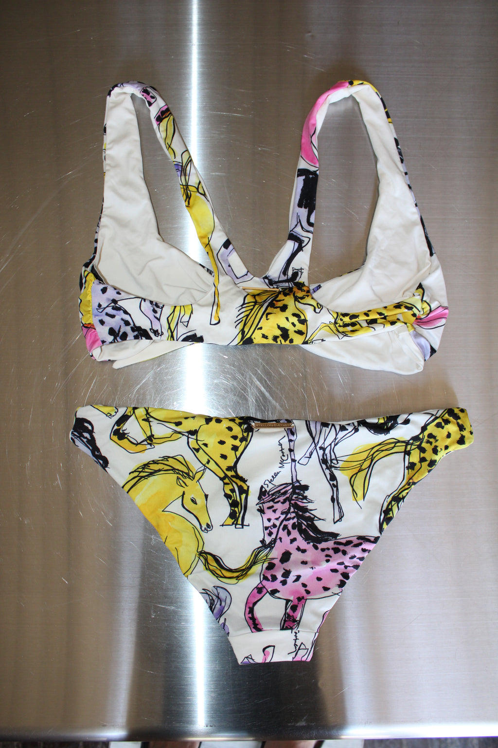 Stella McCartney Horse Print Deadstock Bikini Set