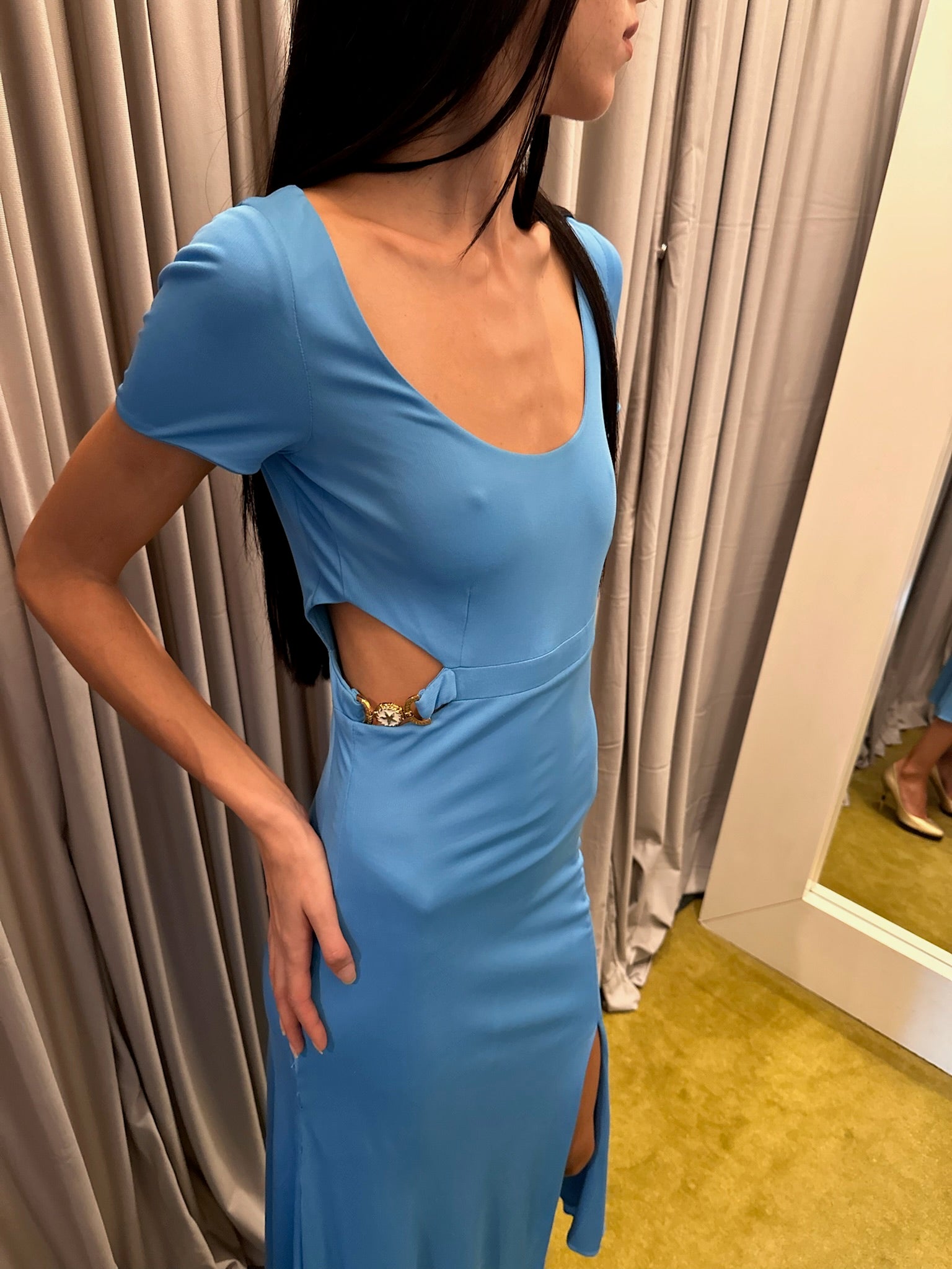 Versace Blue Dress