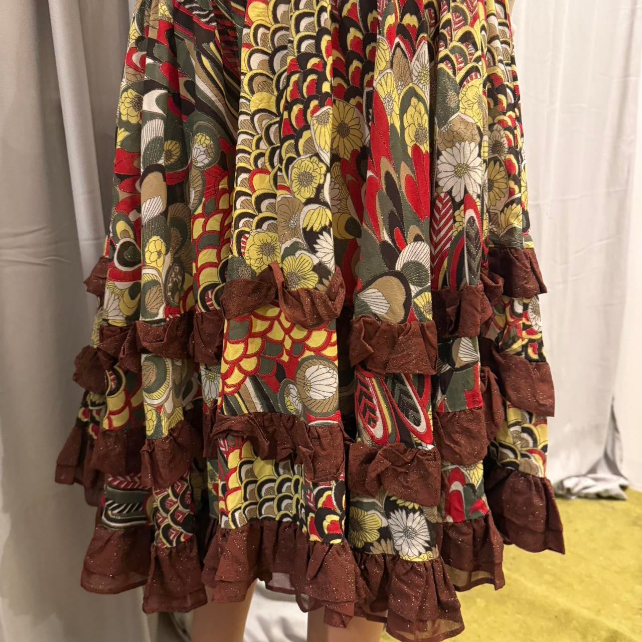 Just Cavalli Silk Skirt