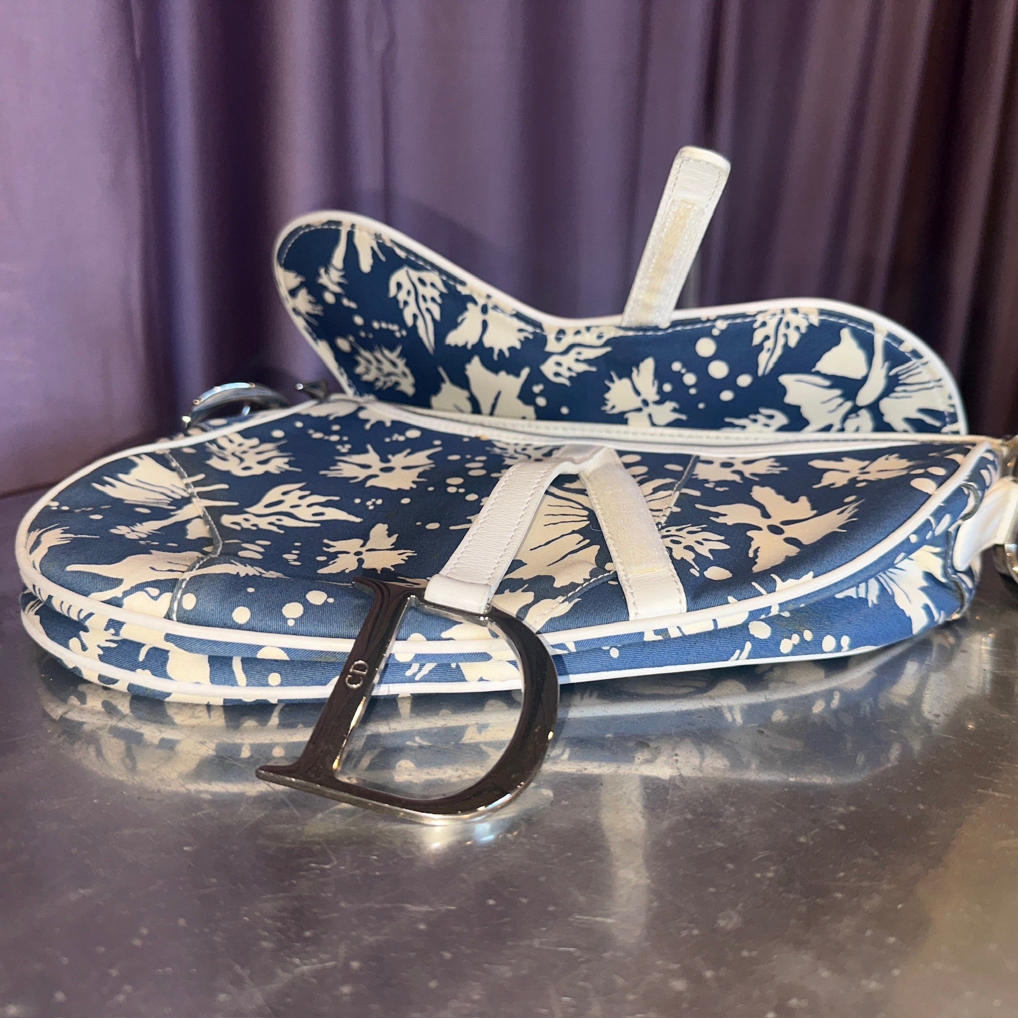 Rare Dior S/S 2004 Surf Chick Saddle Bag