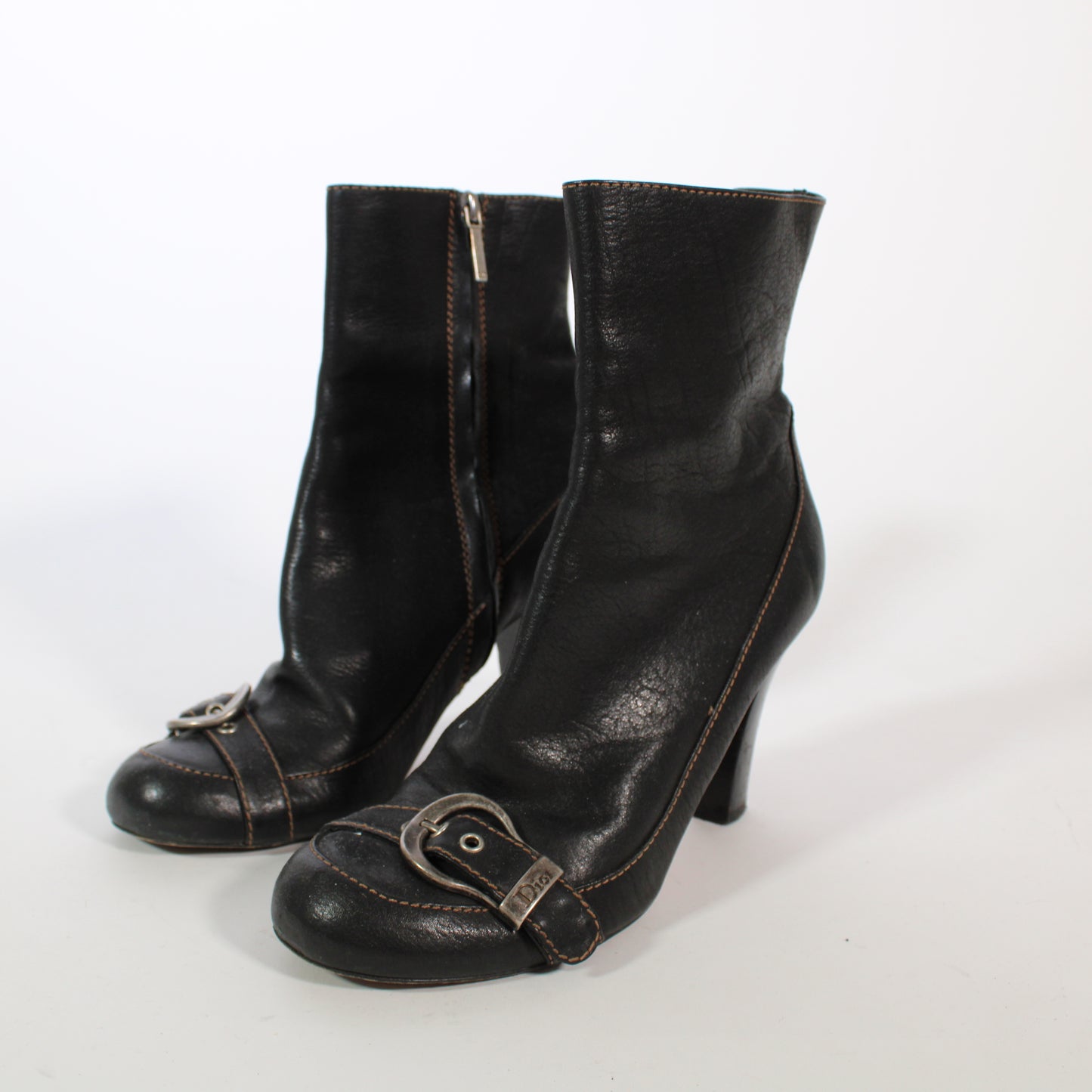 Vintage Dior Leather Boots