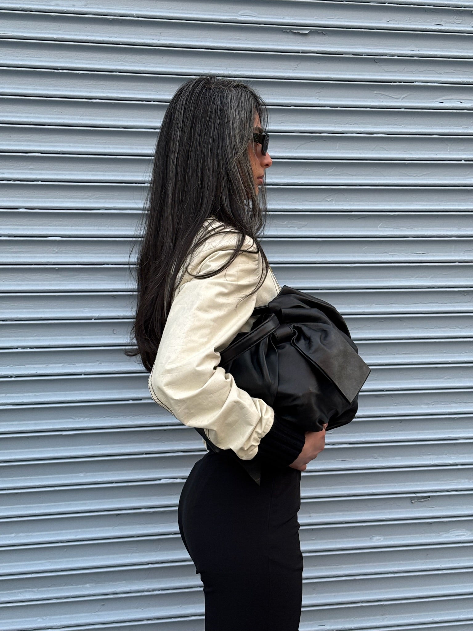 Valentino Leather Bow Bag