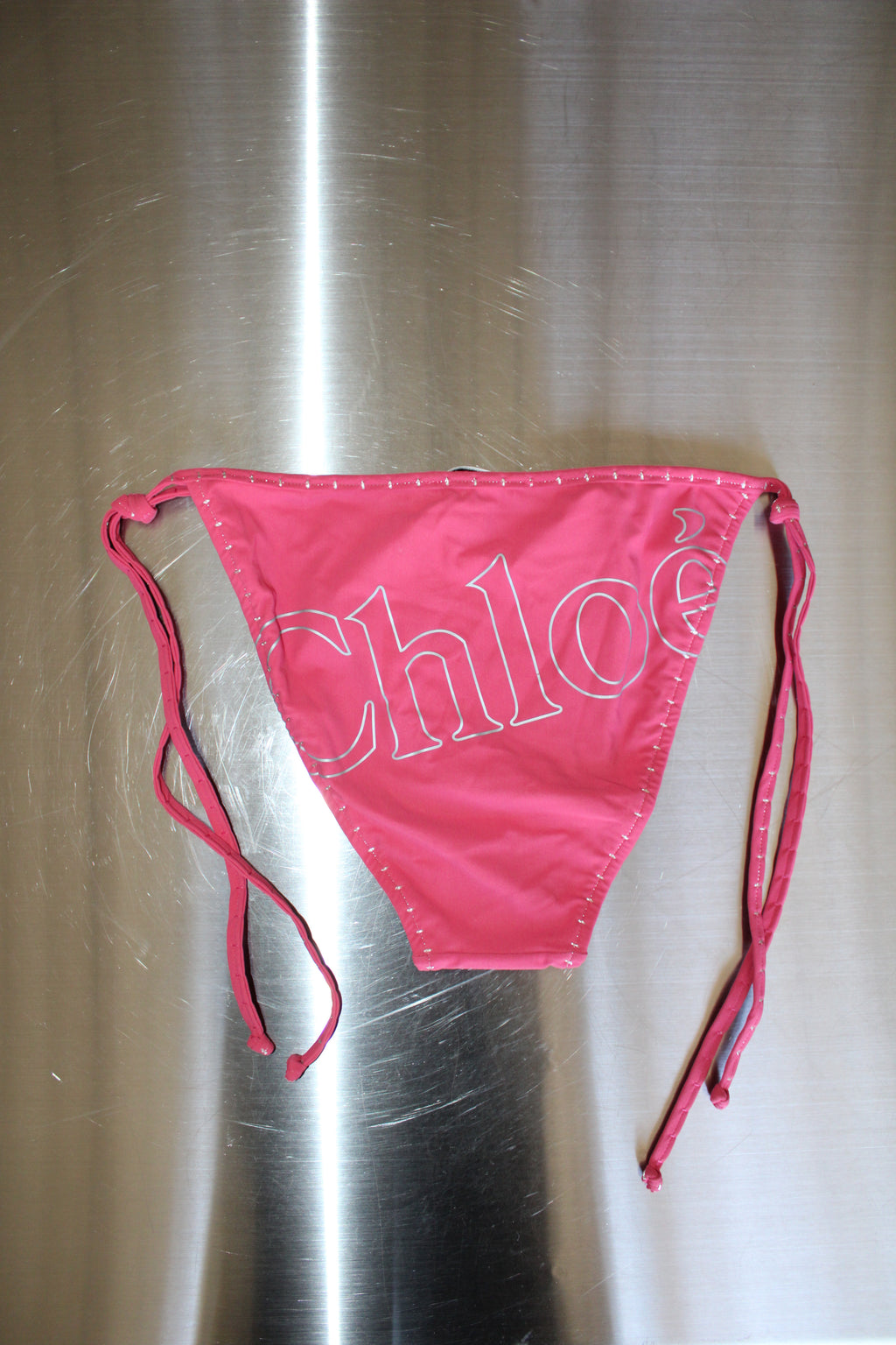Deadstock Chloè Logo Print Bikini Set