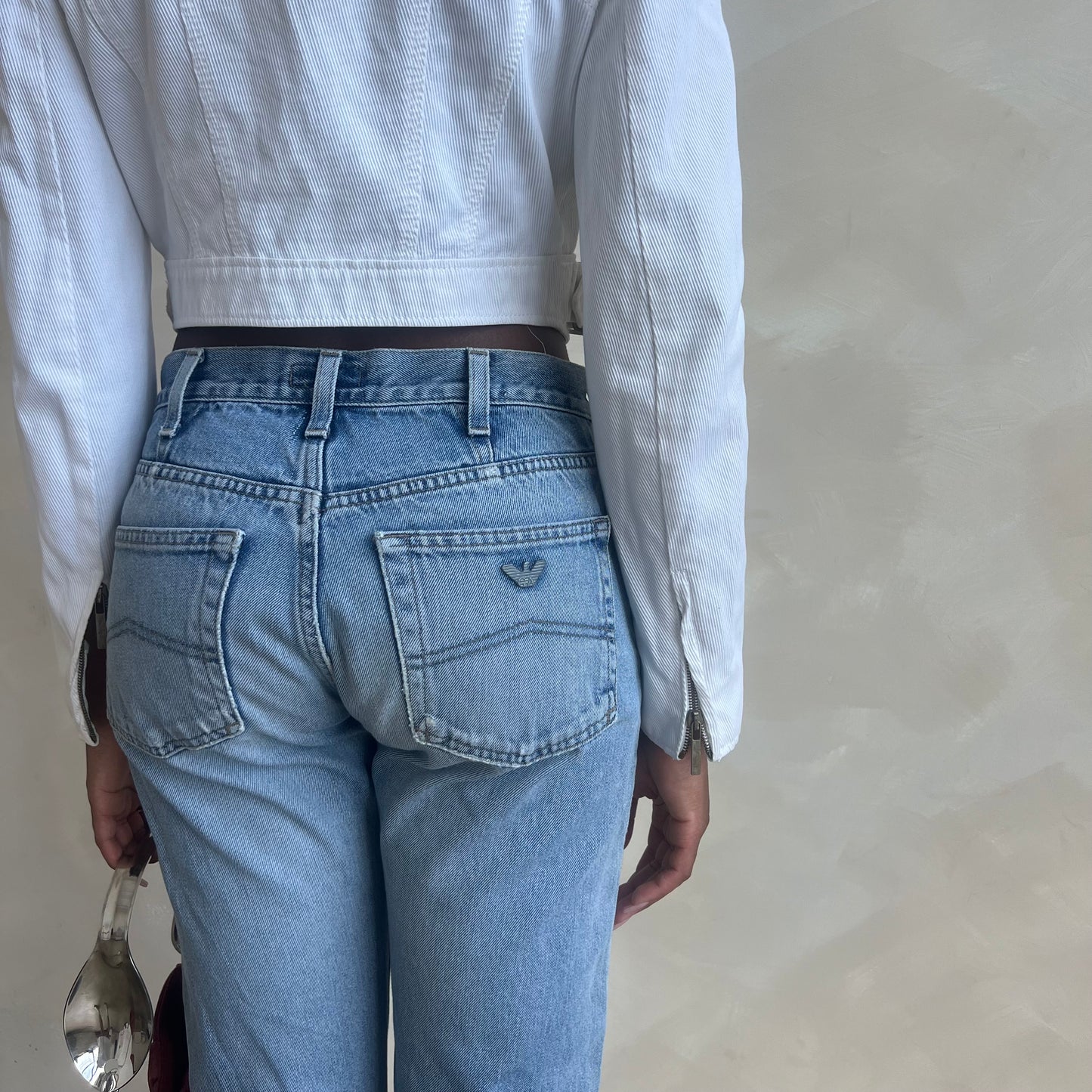 Vintage Armani Denim Pants