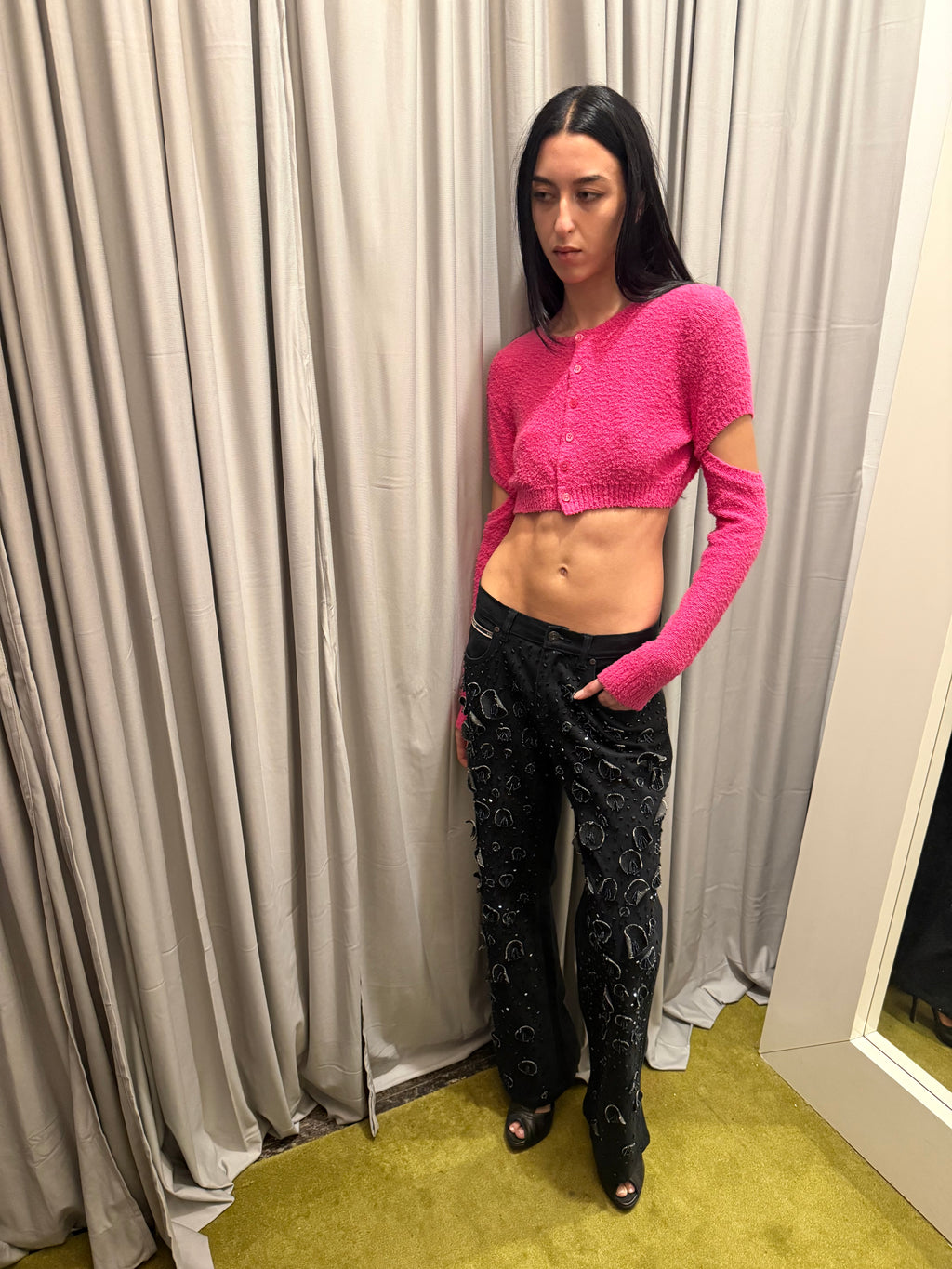 Krizia Jeans Embellished Pants