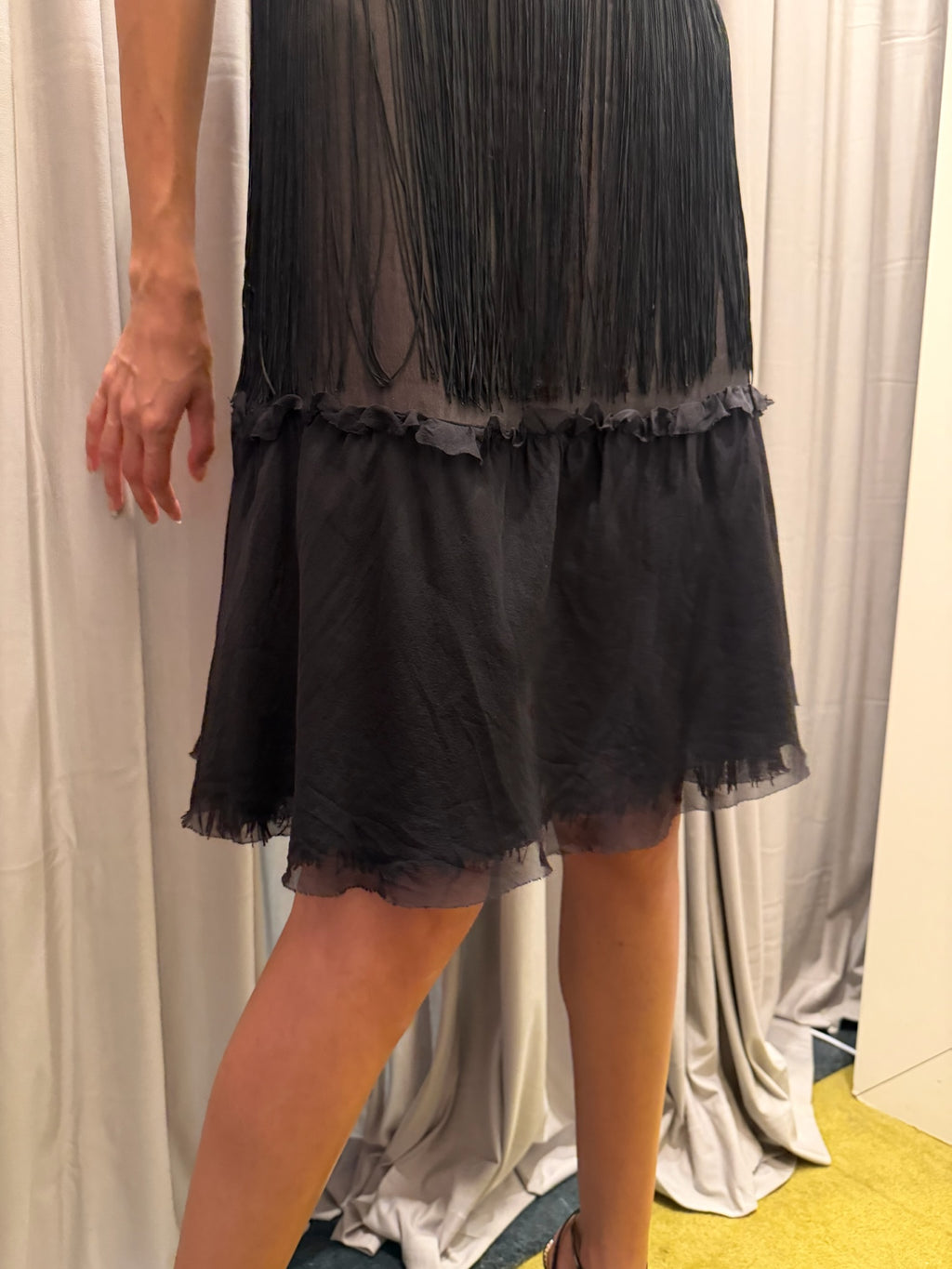 D&G Silk Fringe Dress