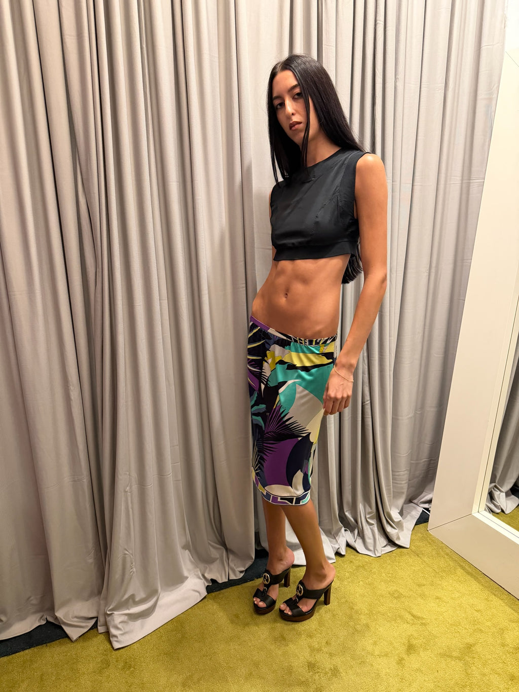 Emilio Pucci Silk Skirt