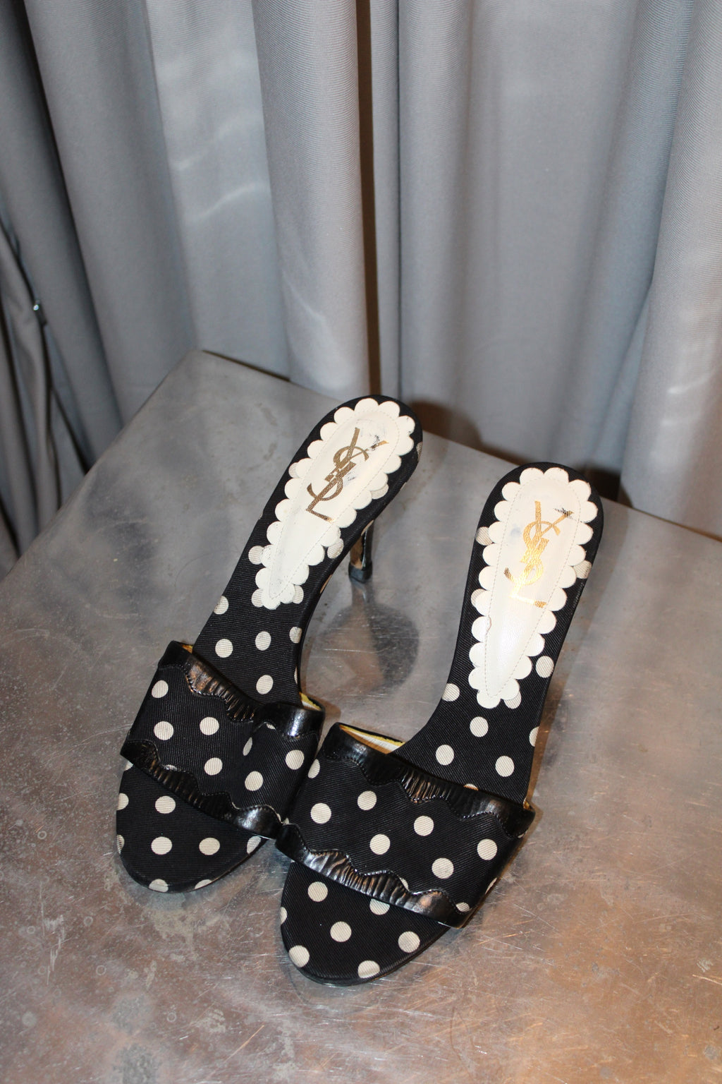YSL Polka Dot Heels