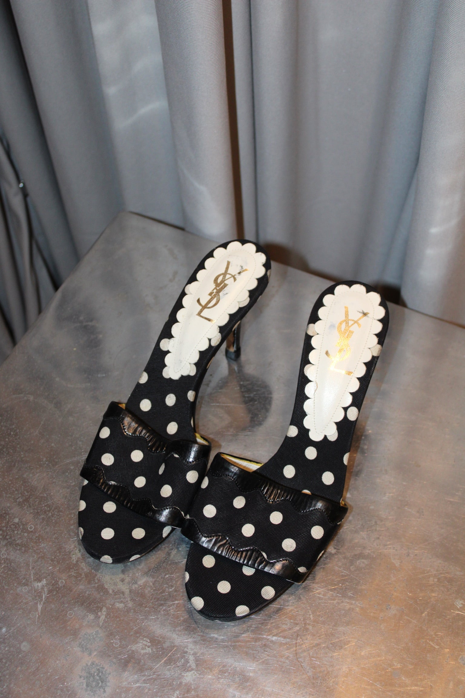 YSL Polka Dot Heels