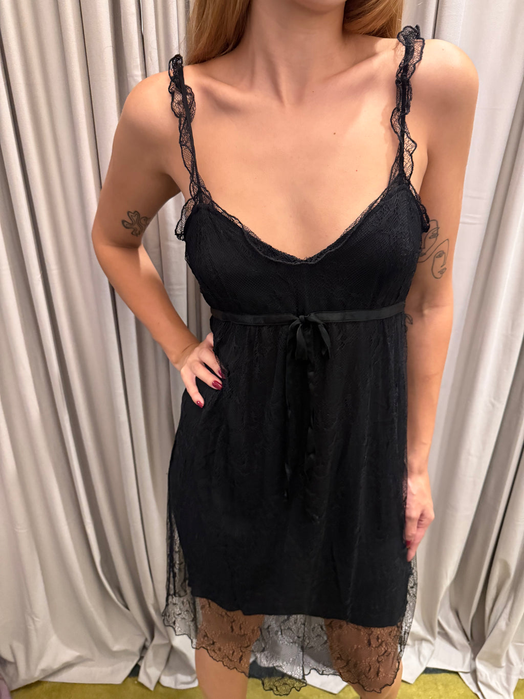 Atos Lombardini Black Dress