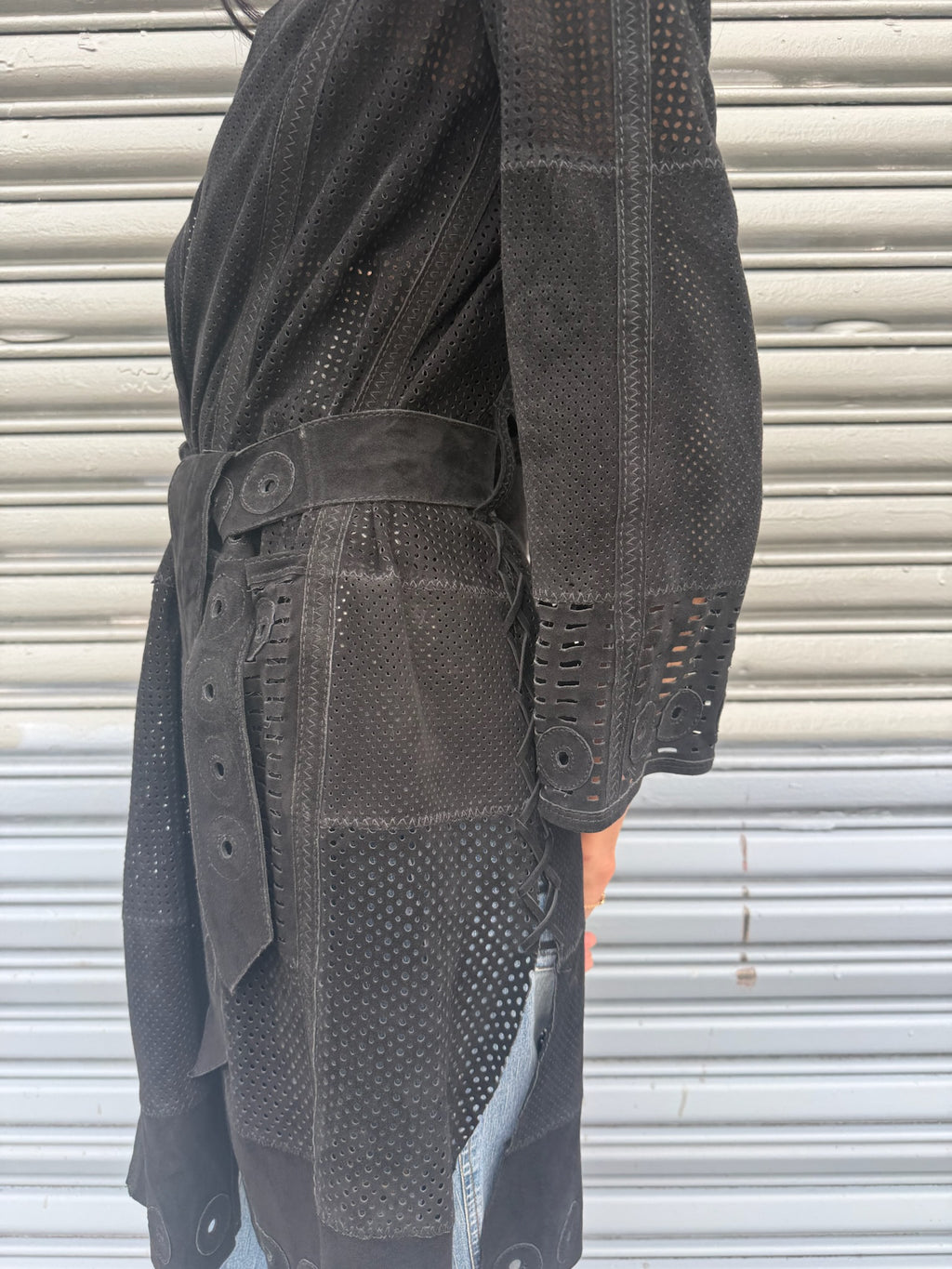 Roberto Cavalli Suede Jacket