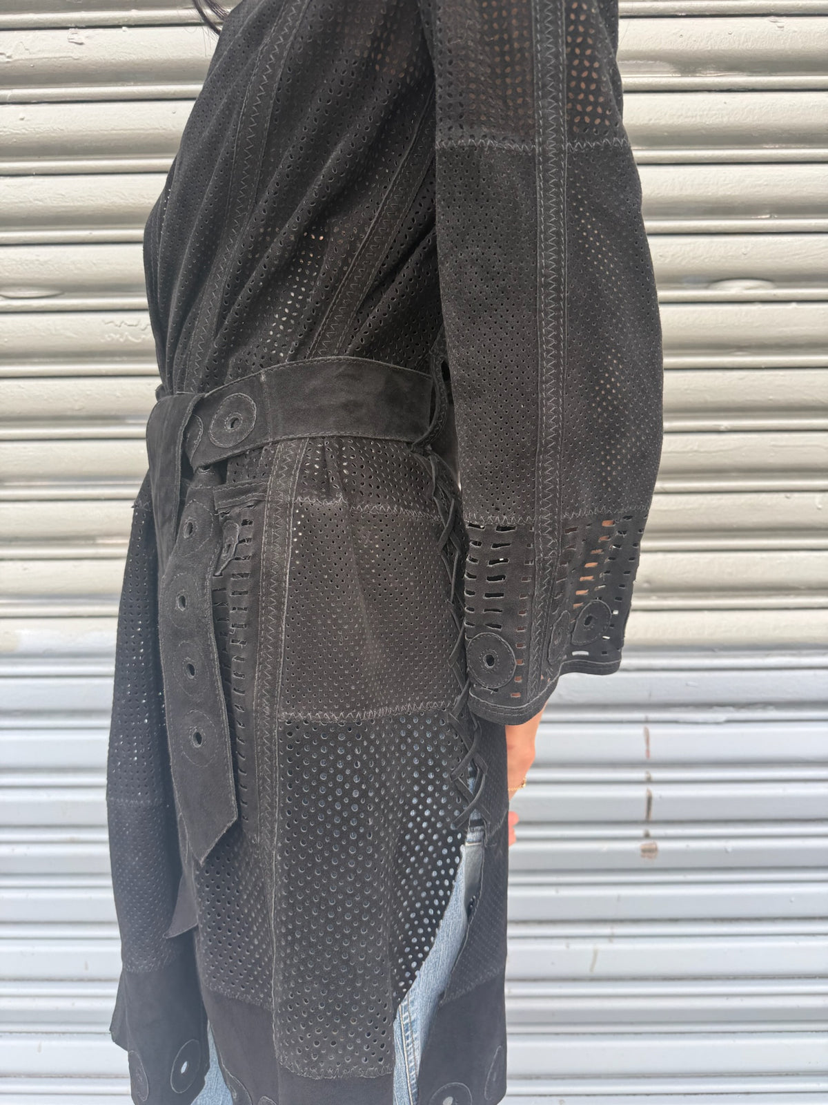 Roberto Cavalli Suede Jacket