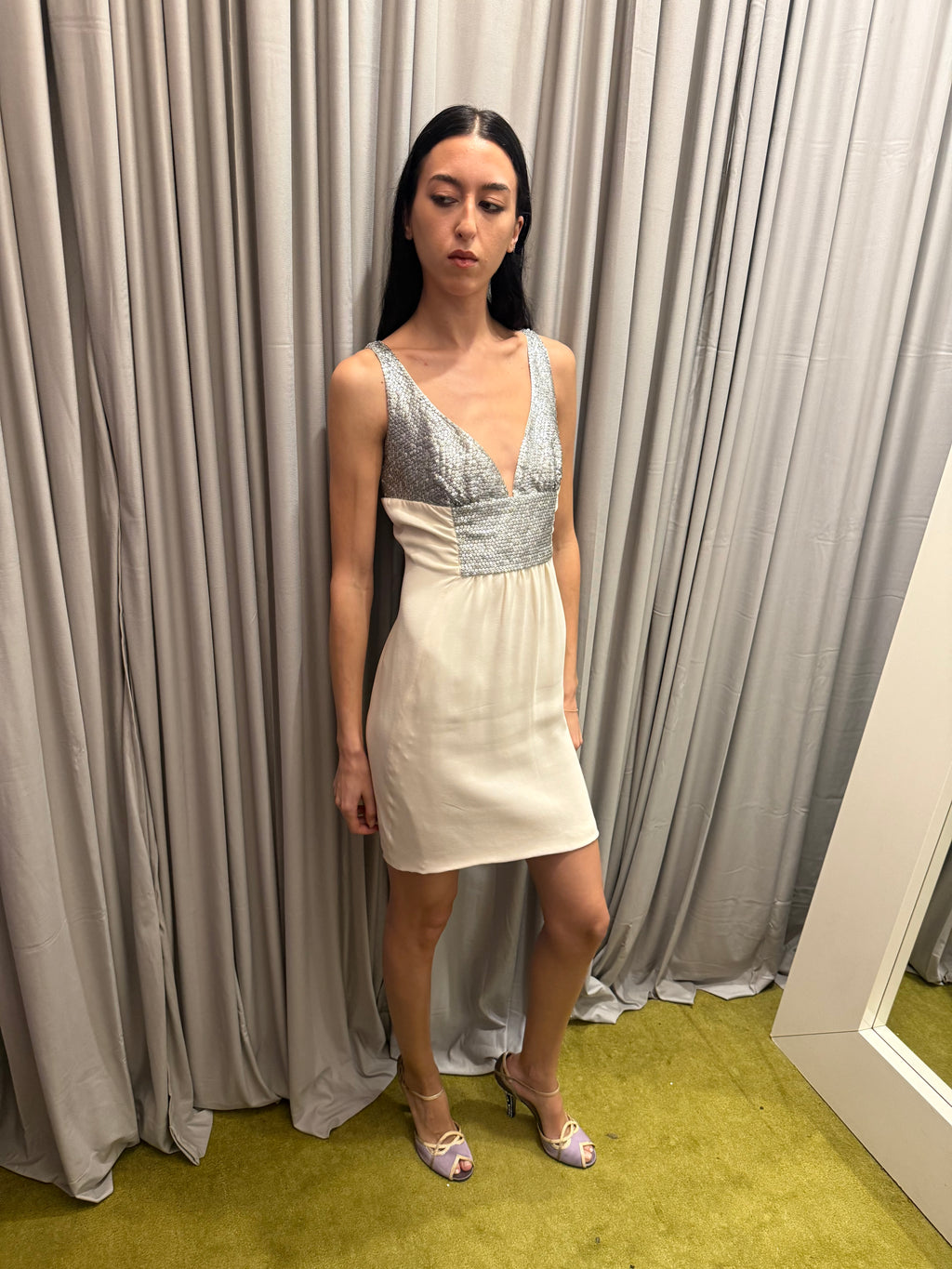 Valentino 2004 Silk Dress