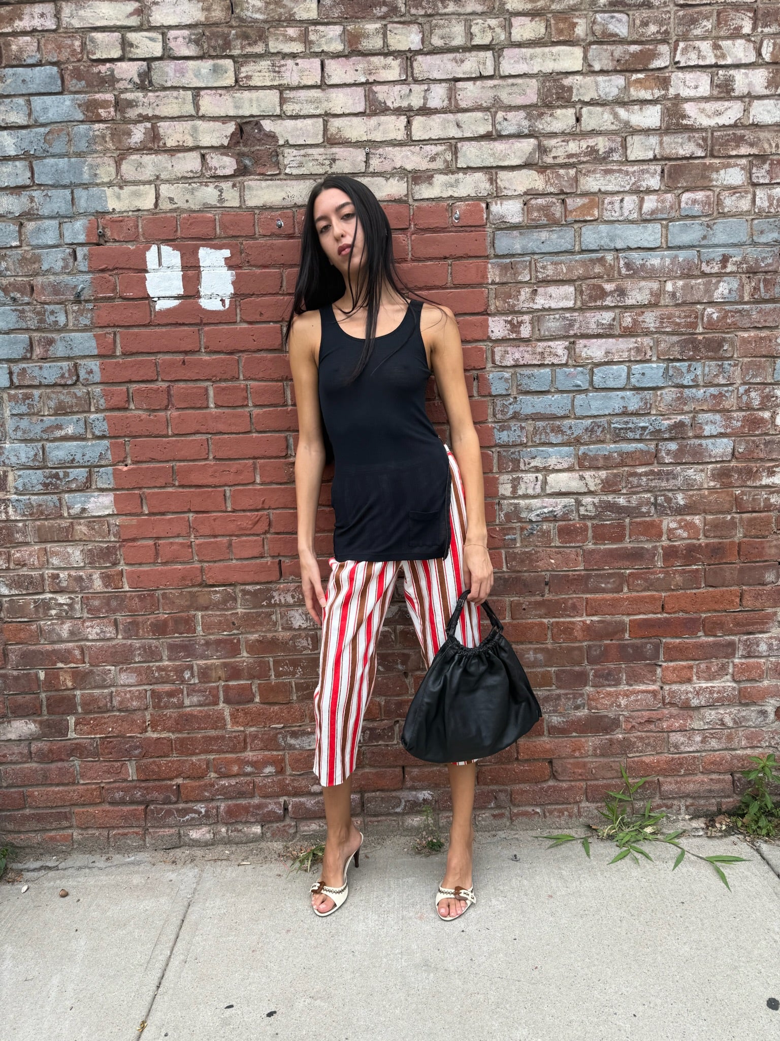 Black Prada Tank Top