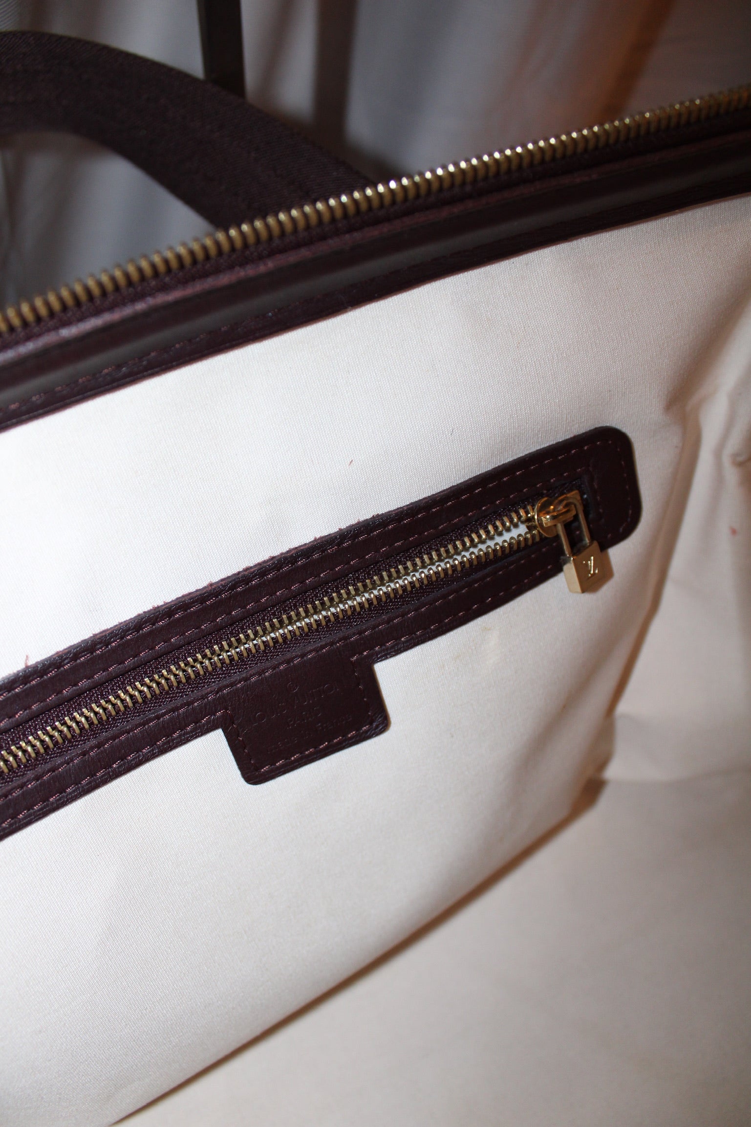 LV Josephine Bordeaux Monogram Bag