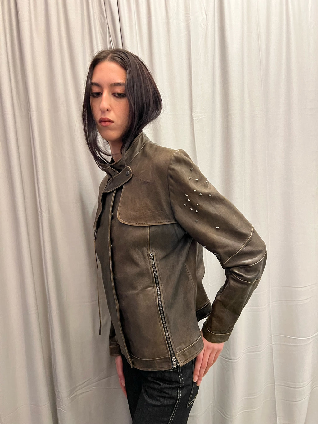 Vintage XDS Leather Jacket