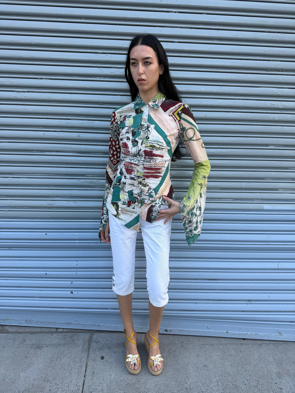 JPG Jeans Printed Top