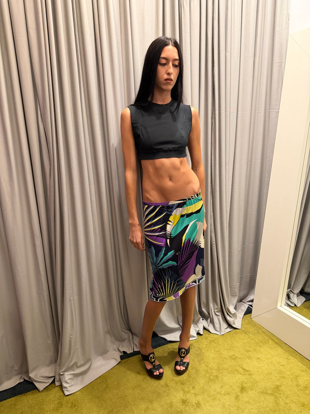 Emilio Pucci Silk Skirt