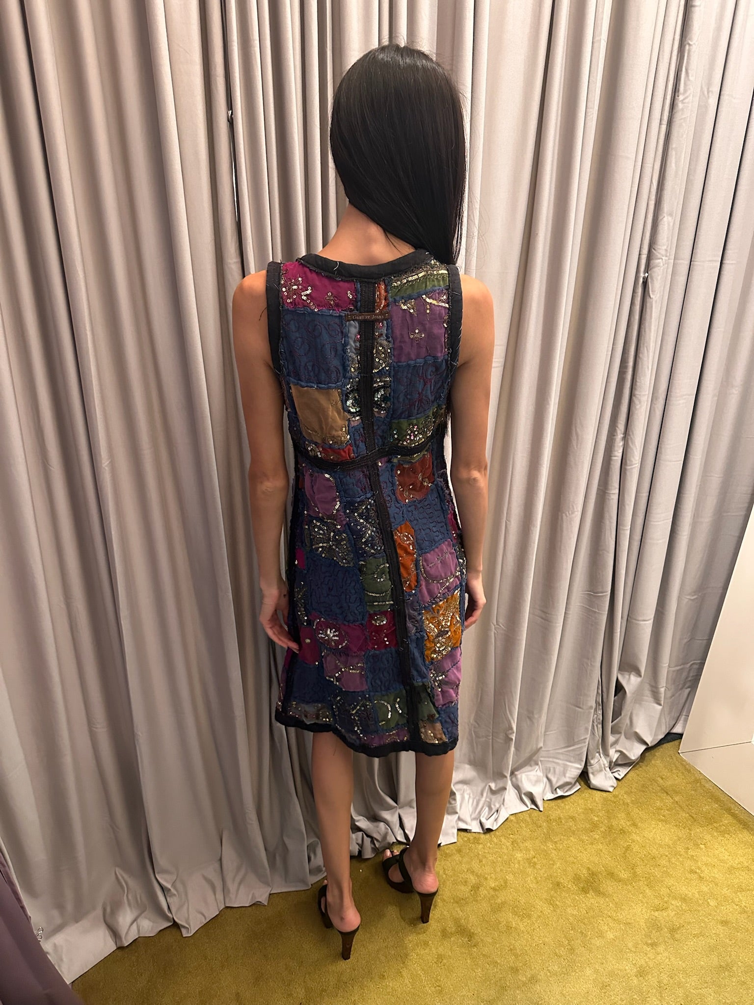 Gaultier Jeans Patchwork Dress