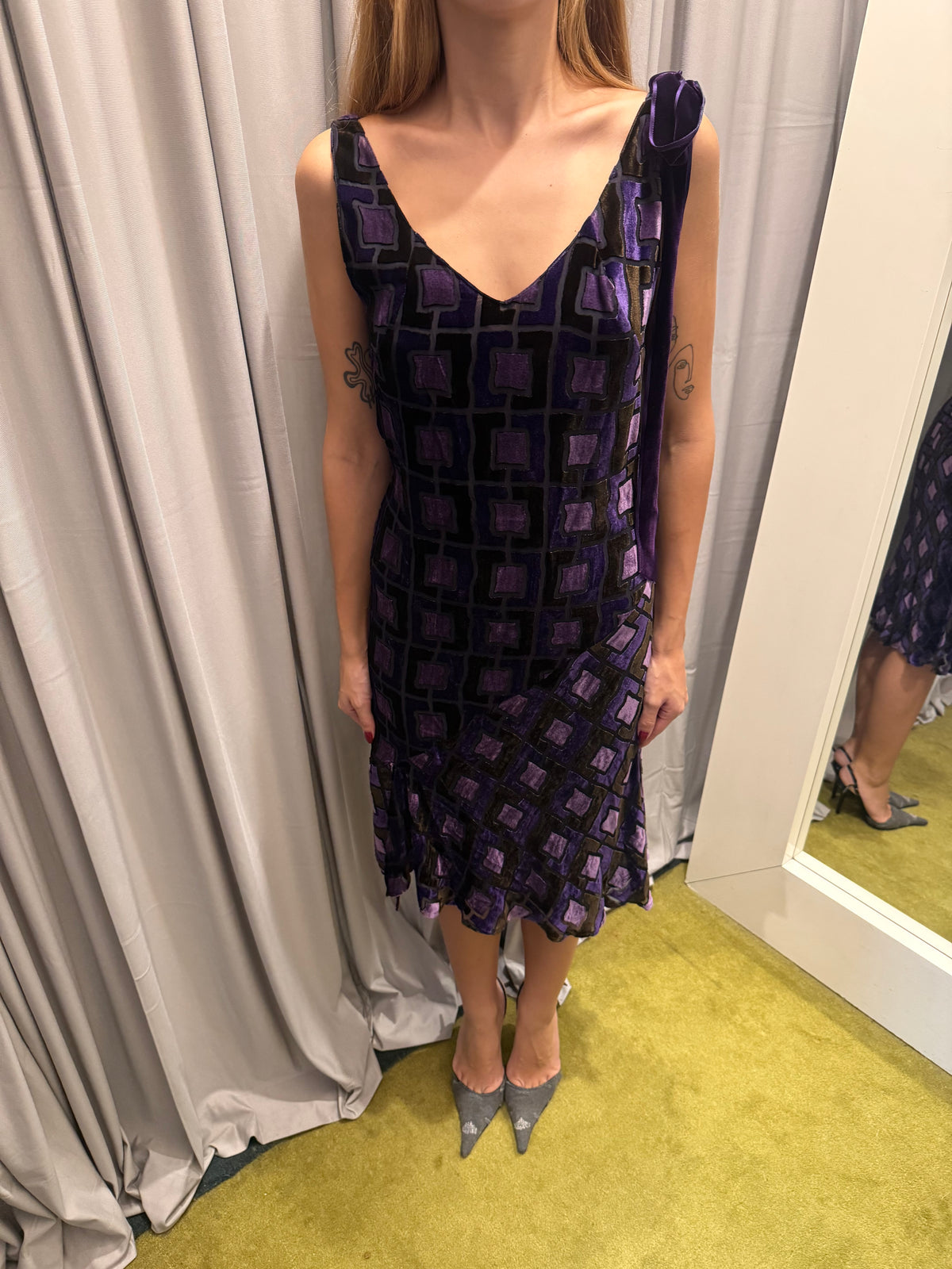 Blumarine Velvet Dress