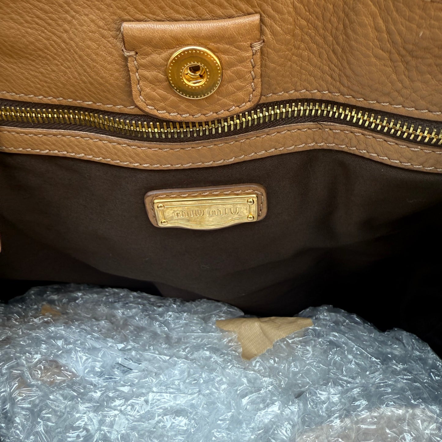 Miu Miu Large Leather Bag