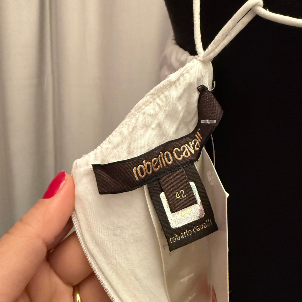 Roberto Cavalli White Dress