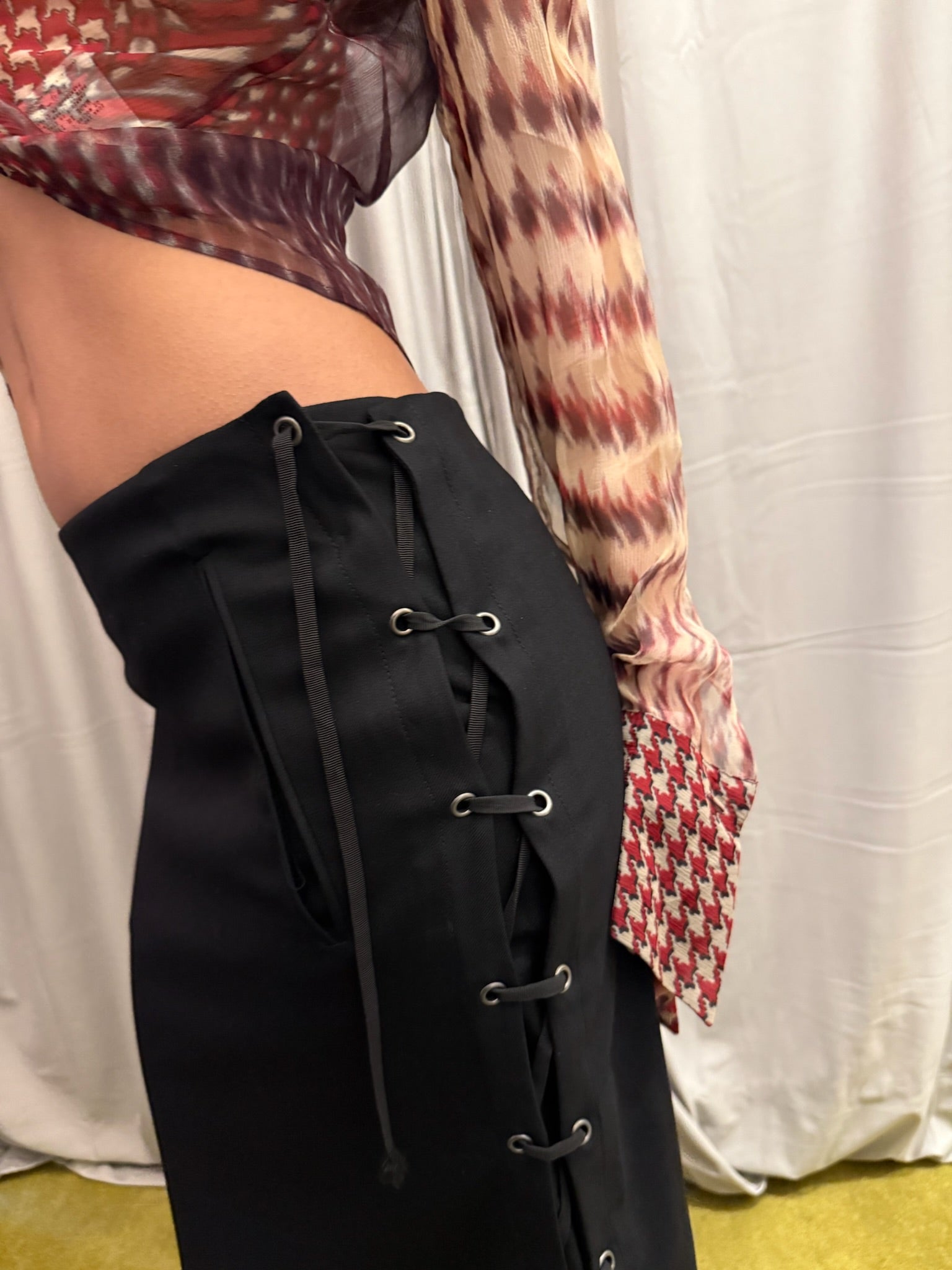 YSL by Tom Ford Era Wool Skirt