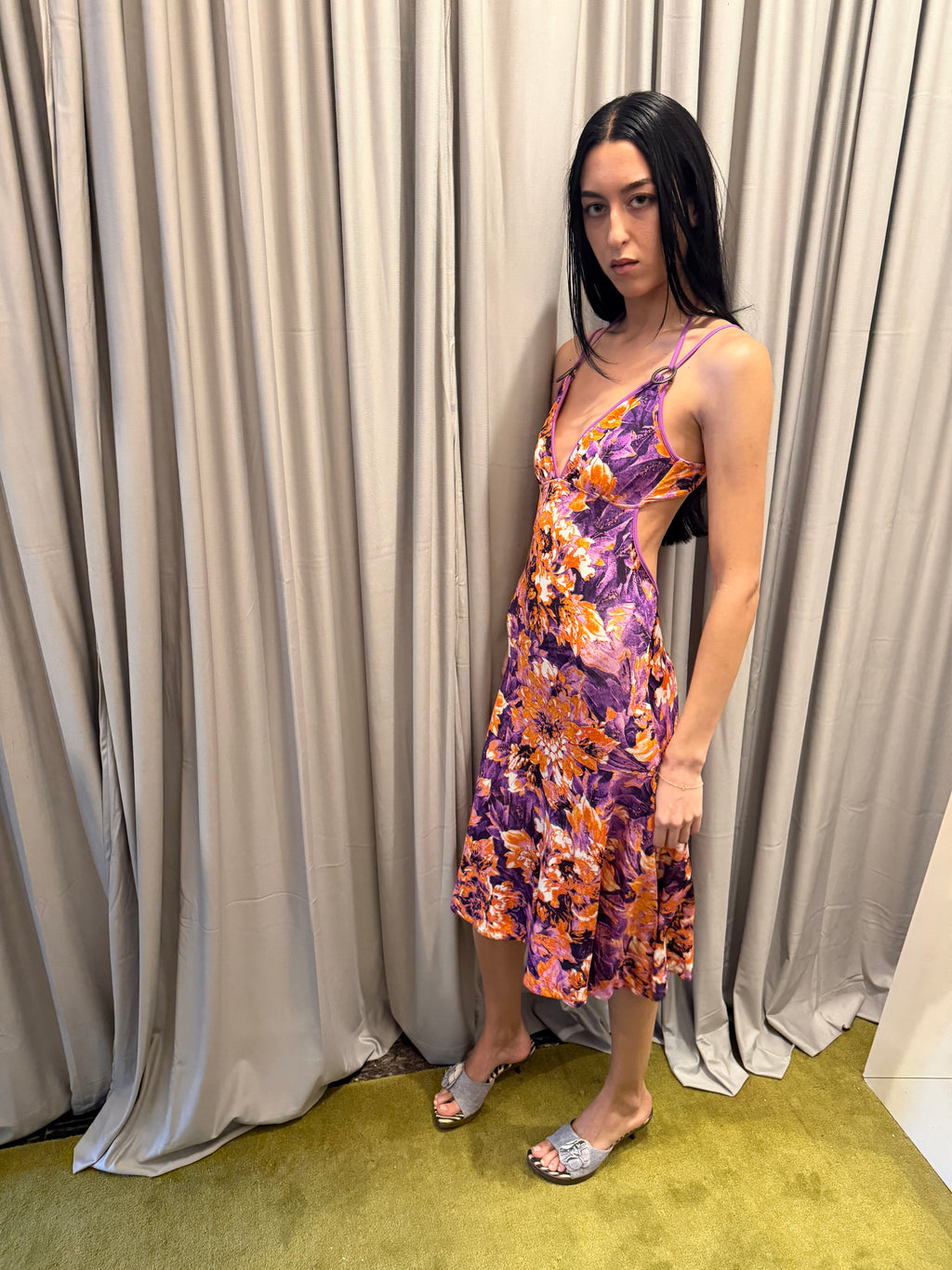 Just Cavalli Floral Dress