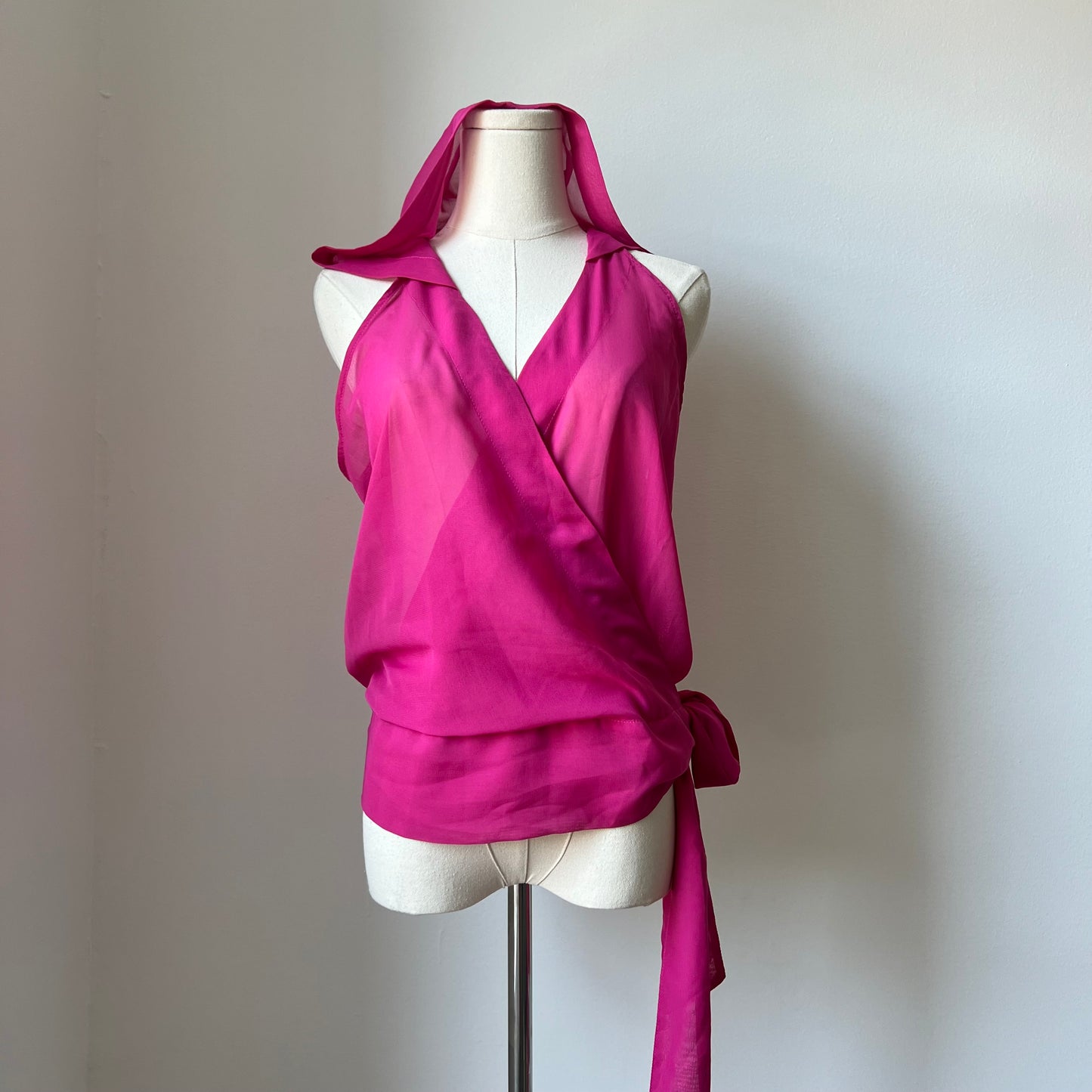 Italian vintage pink top