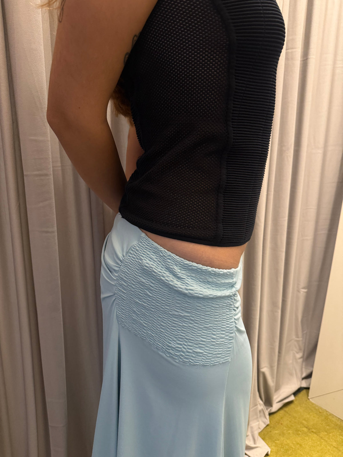 Giorgio Armani Black Detailed Top