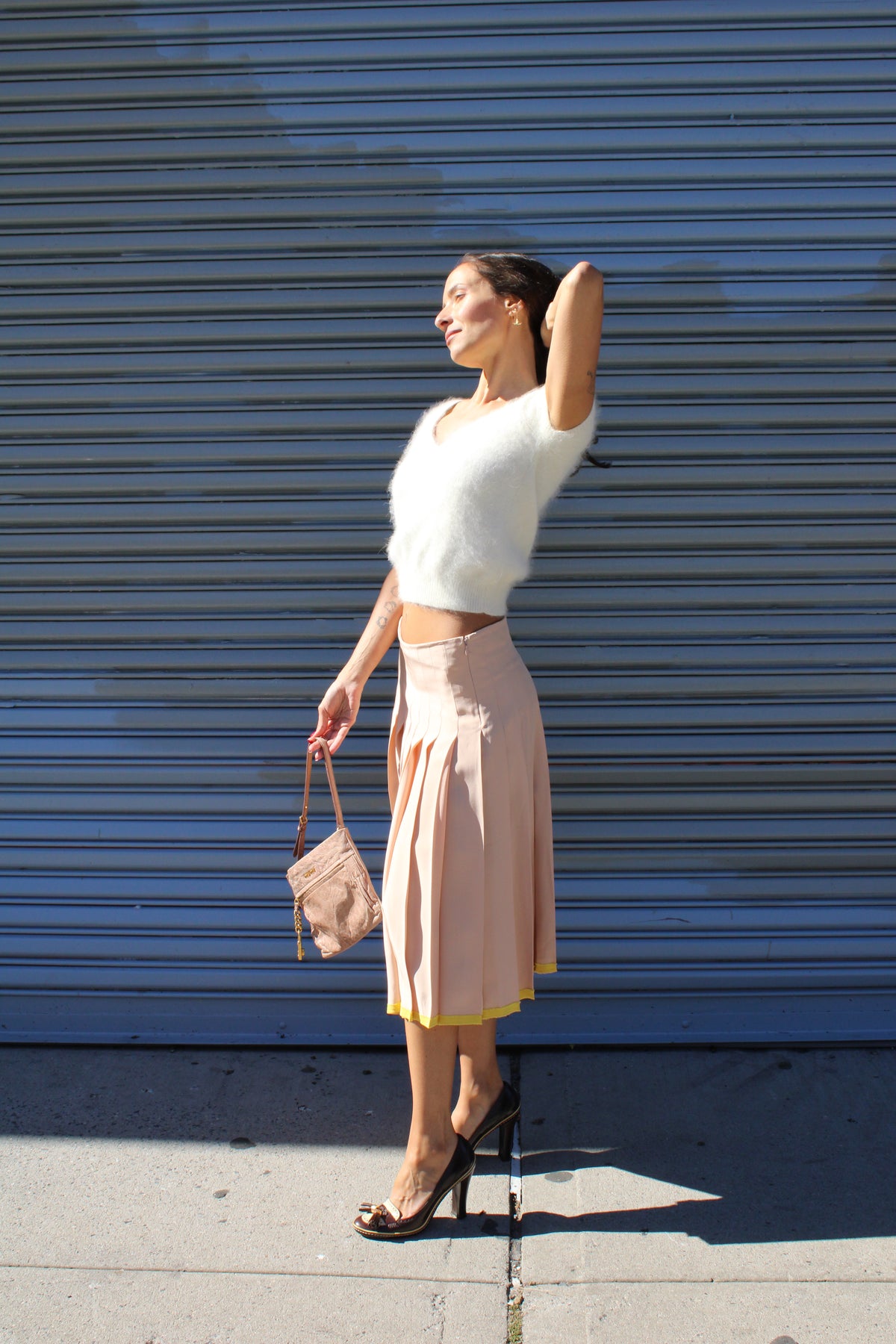 Prada Silk Skirt