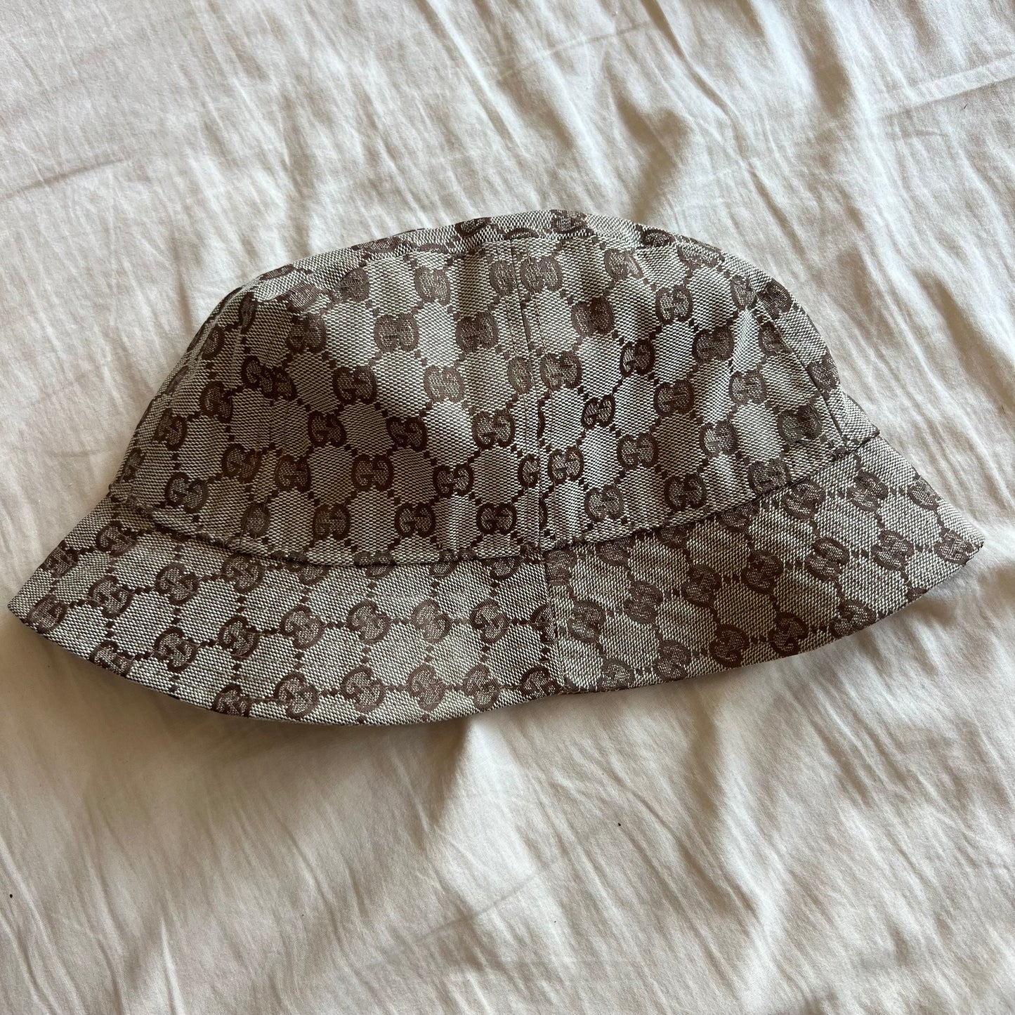 Gucci monogram bucket hat