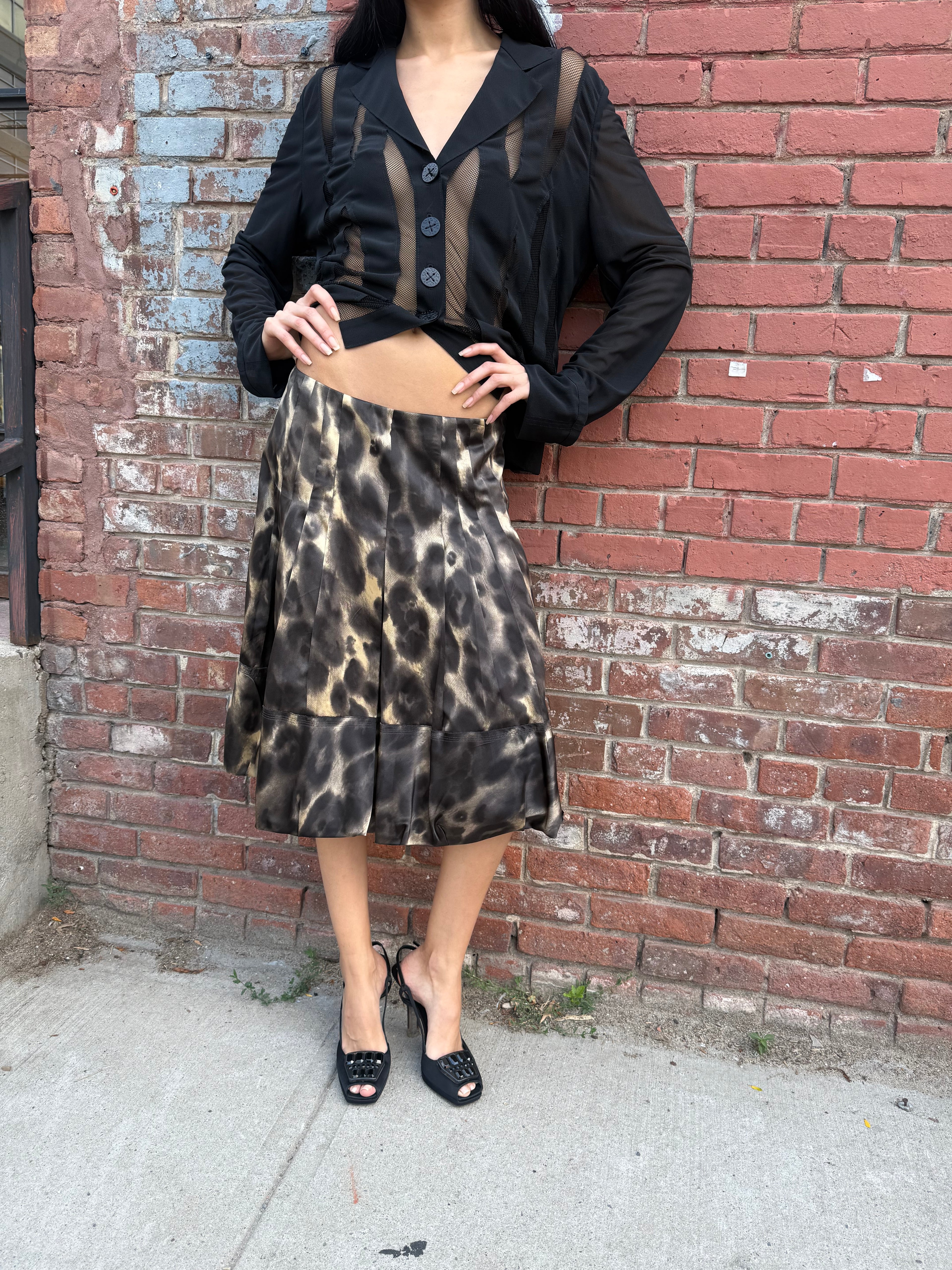 Prada Silk Skirt