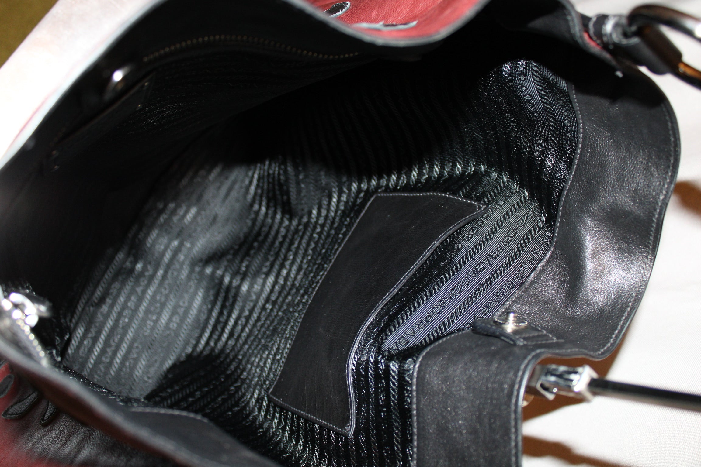 Prada Leather Shoulder Bag