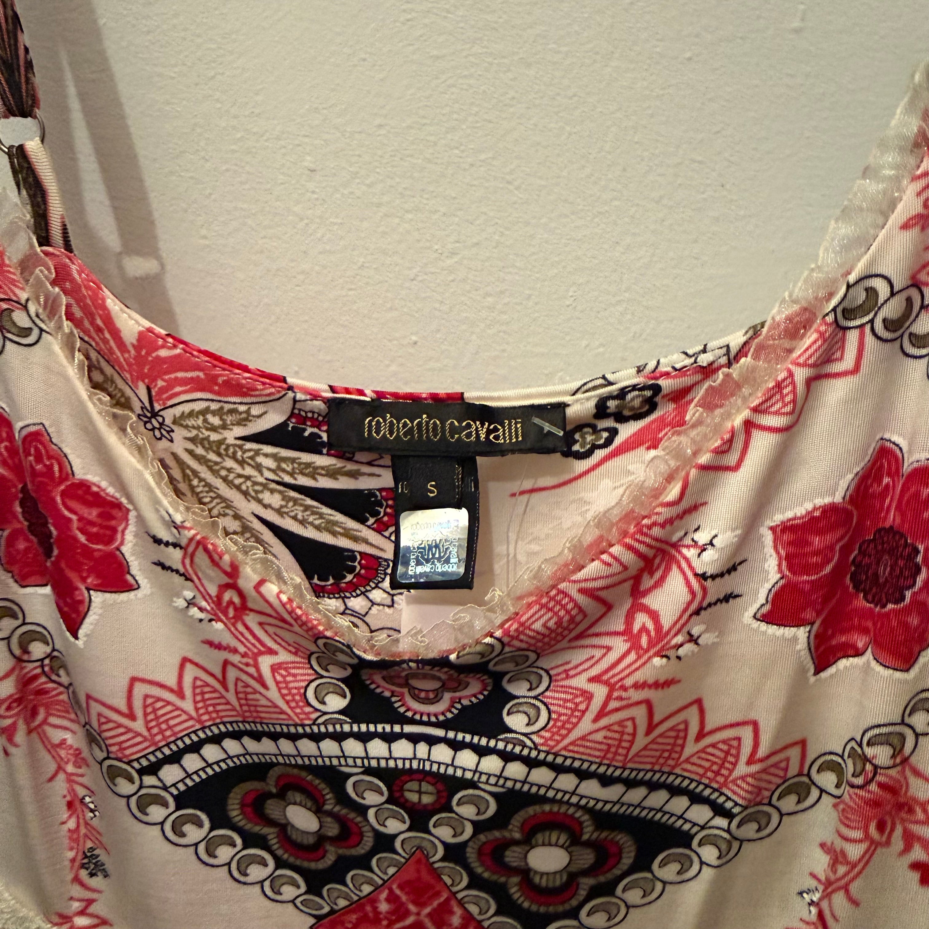 Roberto Cavalli Pink Dress