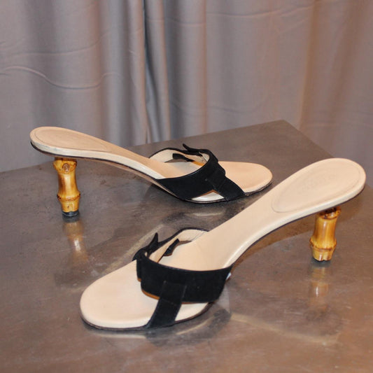 Gucci Bamboo Kitten Heels