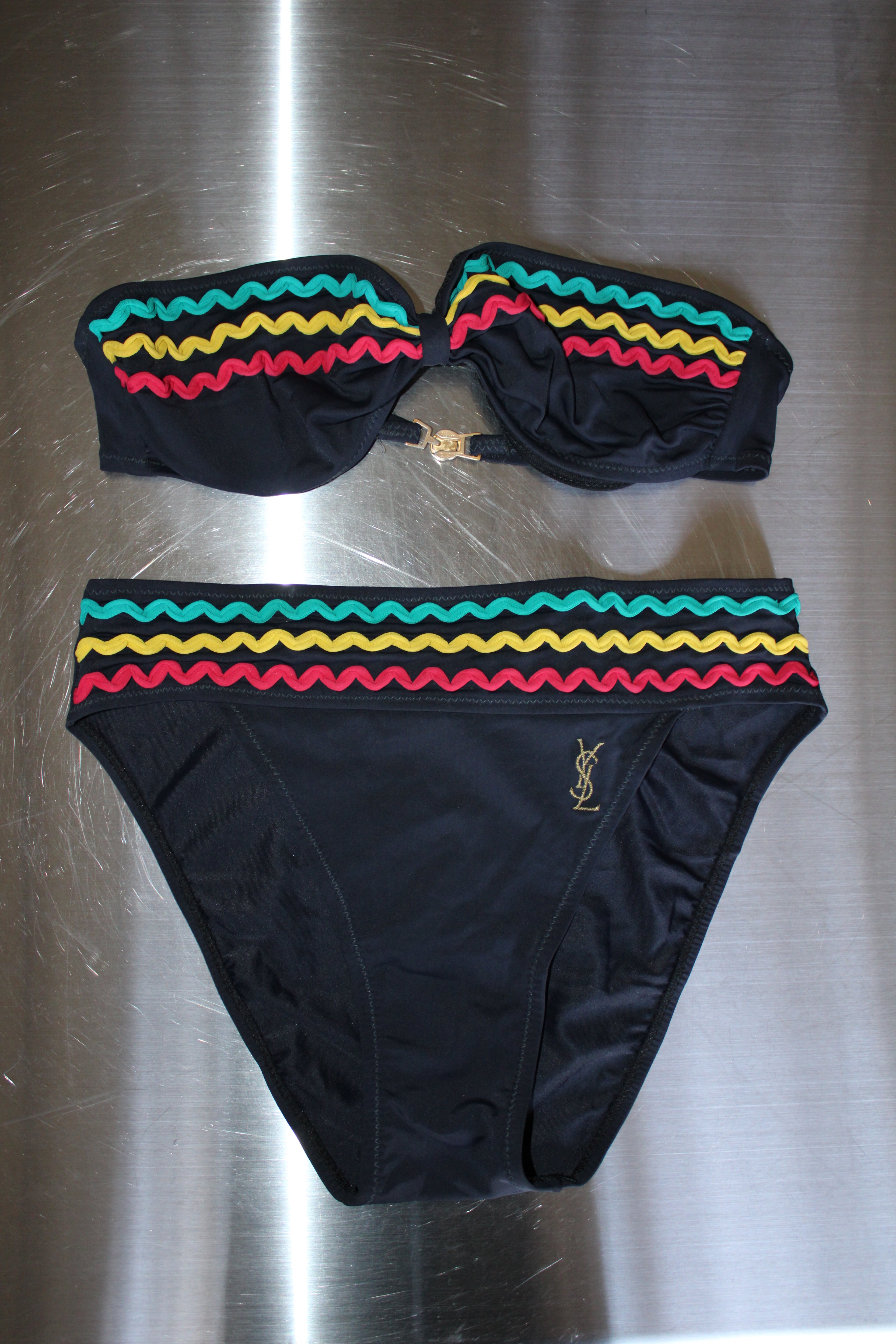 Vintage YSL Bikini Set