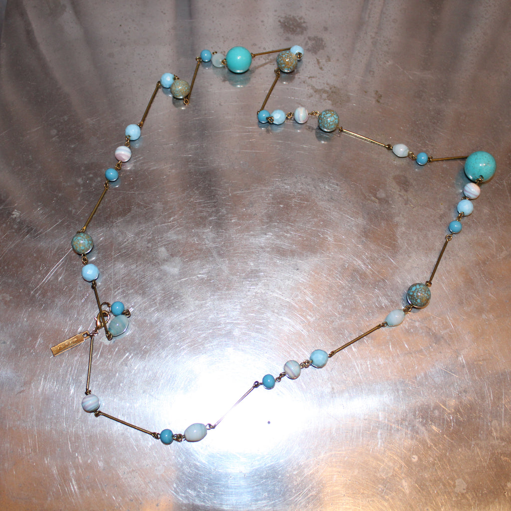 Dolce & Gabbana Turqoise Belt/Necklace