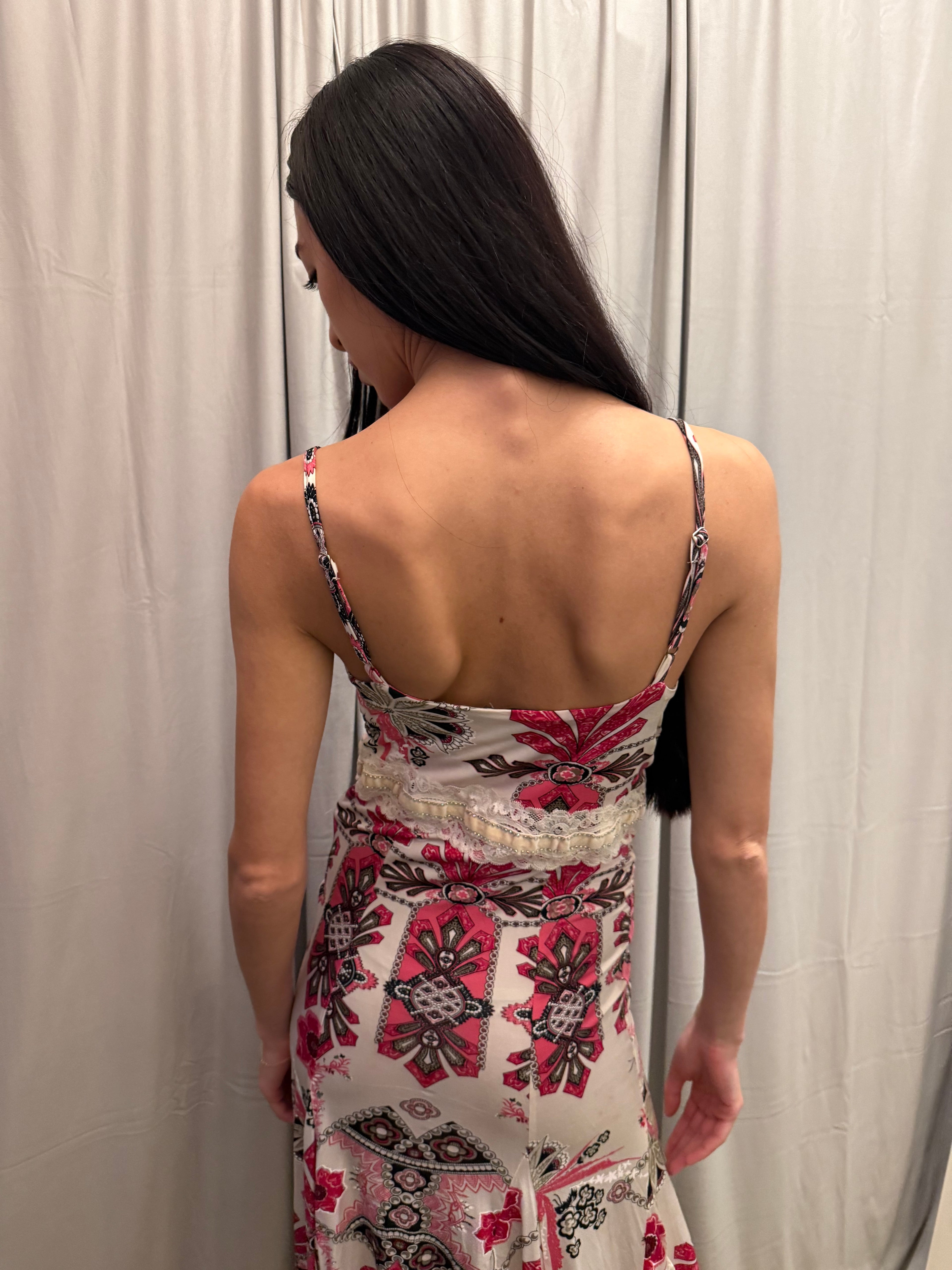 Roberto Cavalli Pink Dress