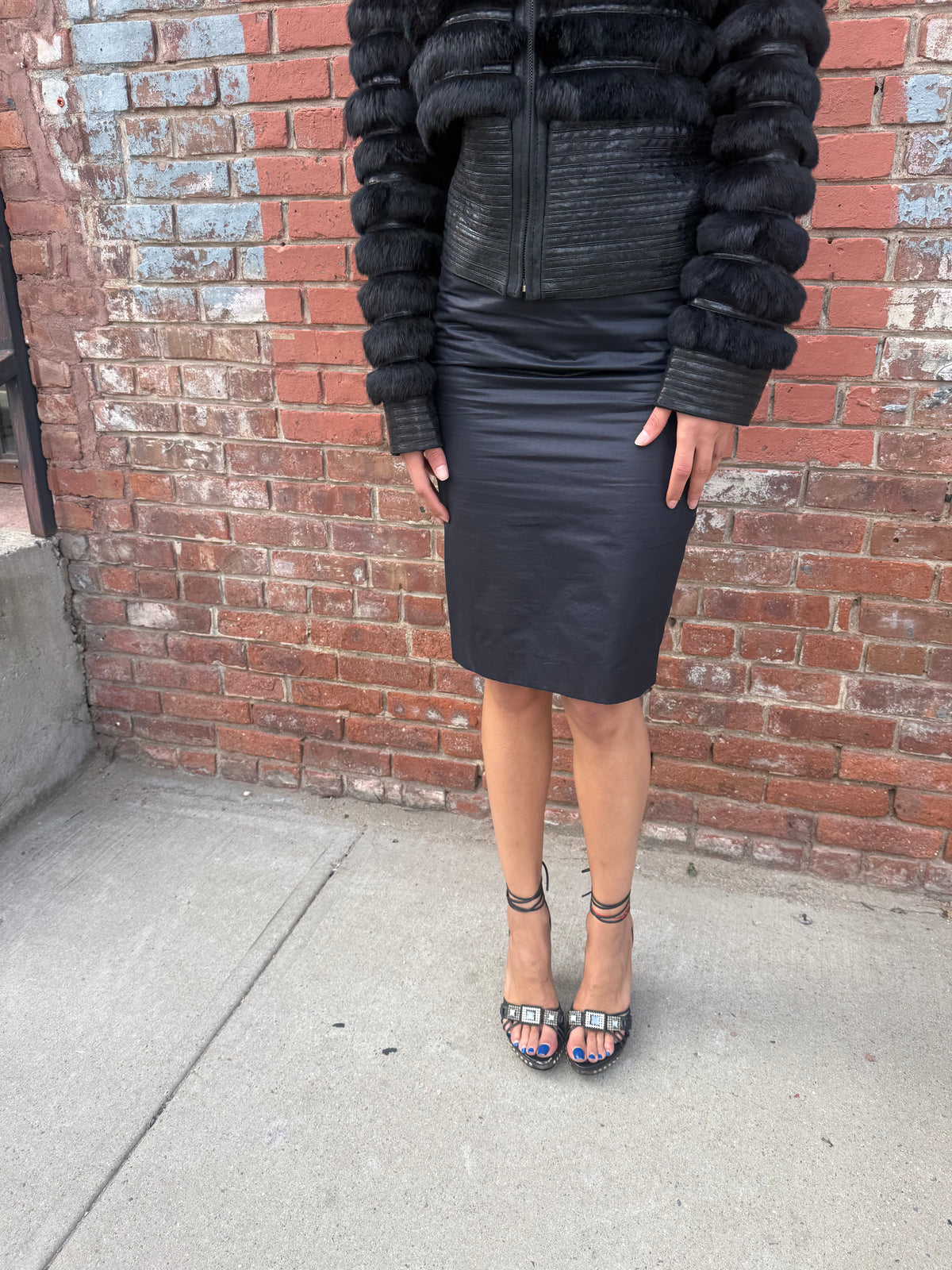 Costume National Pencil Skirt