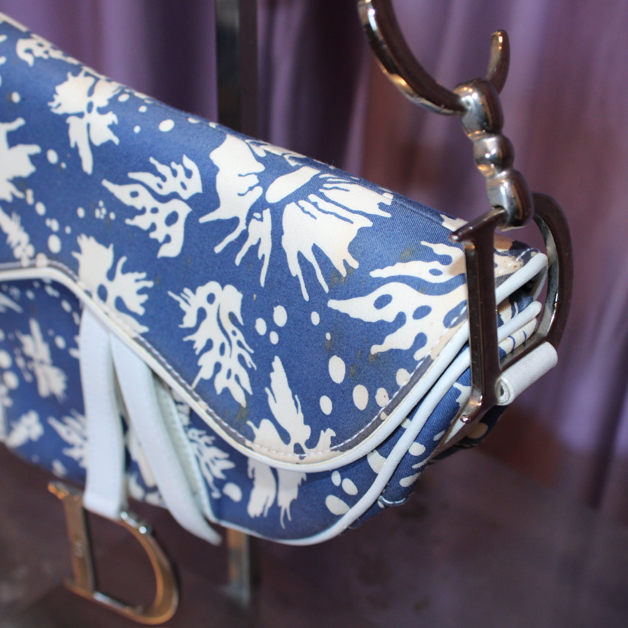 Rare Dior S/S 2004 Surf Chick Saddle Bag