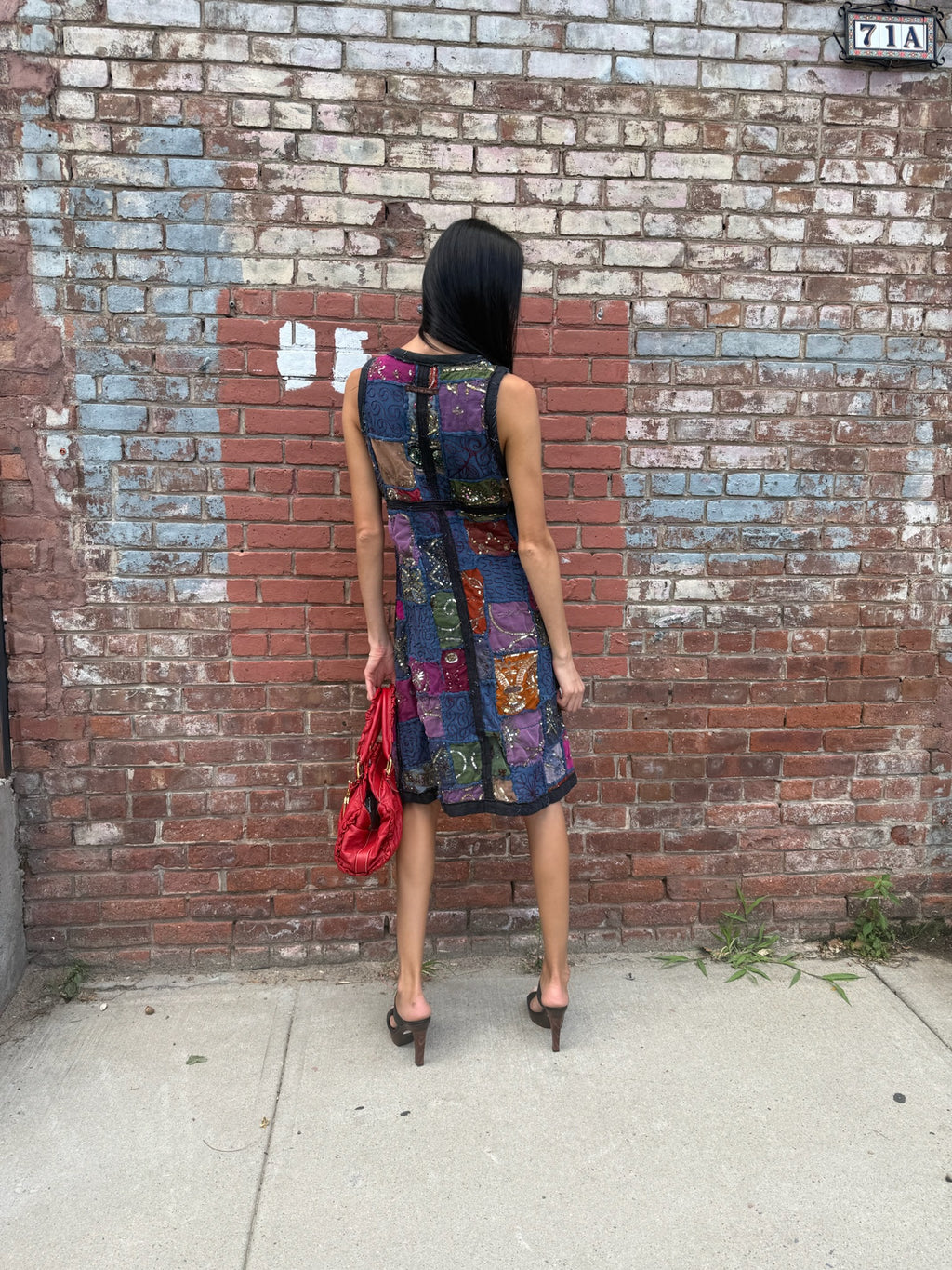 Gaultier Jeans Patchwork Dress