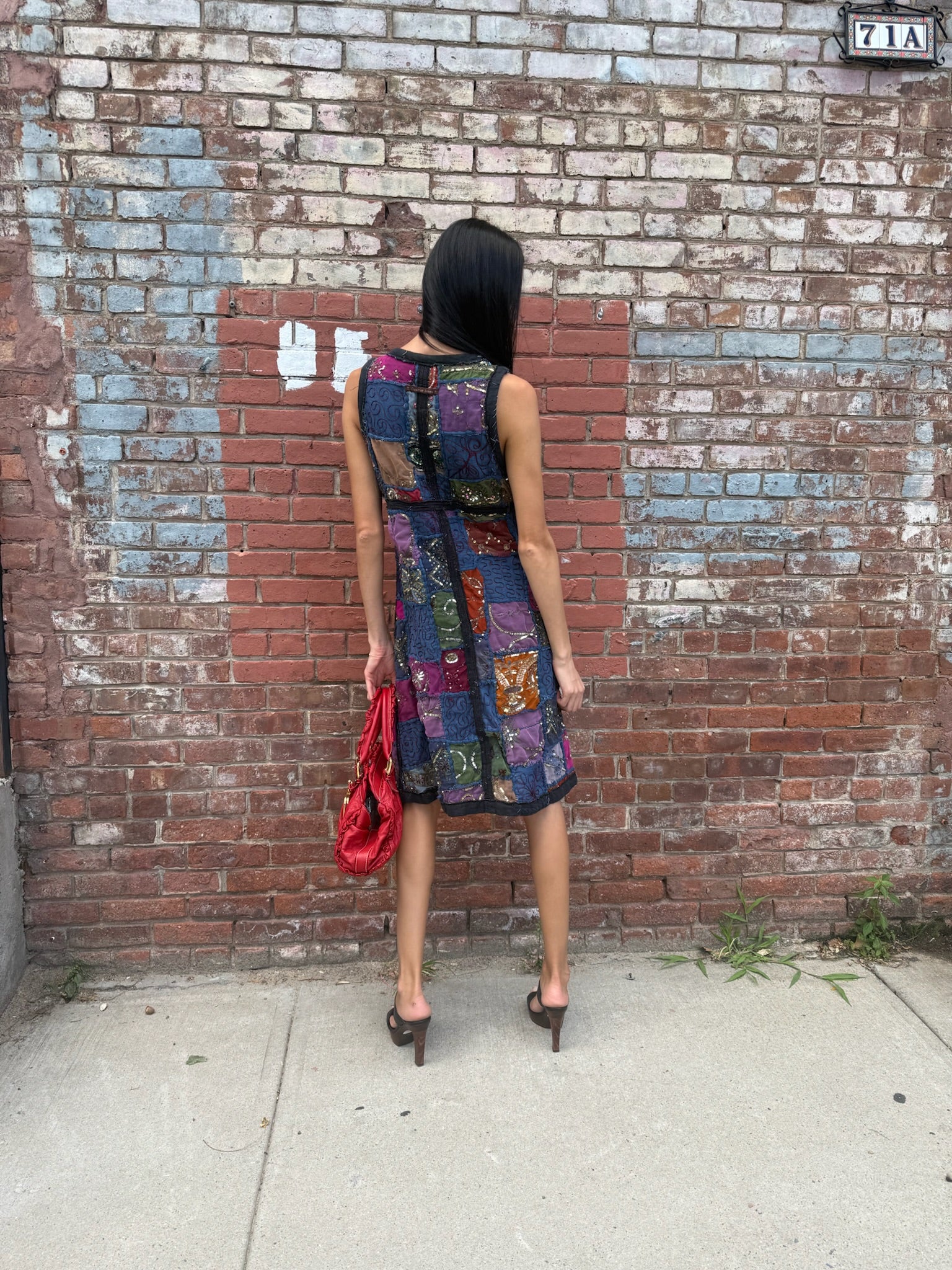 Gaultier Jeans Patchwork Dress